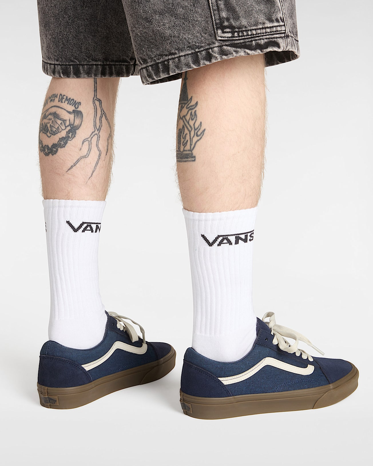 Chaussures Old Skool VANS Bleu ALT4