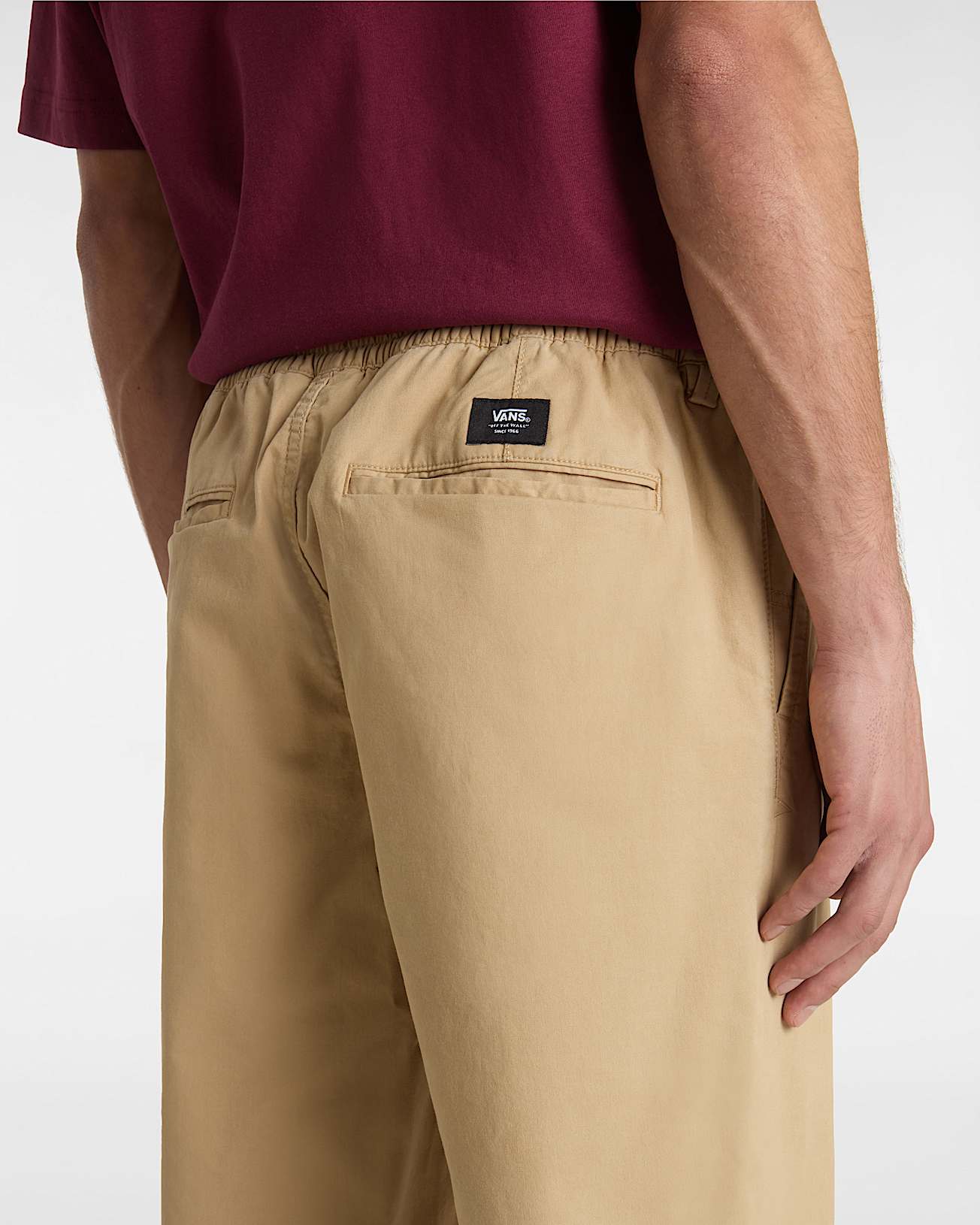 Pantalon dcontract lastique Range VANS Beige ALT7