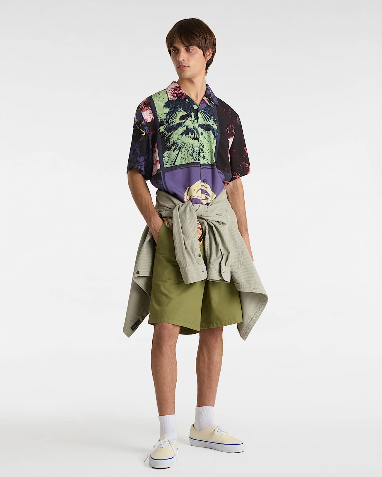 Chemise Prospect Collage VANS Bleu ALT4