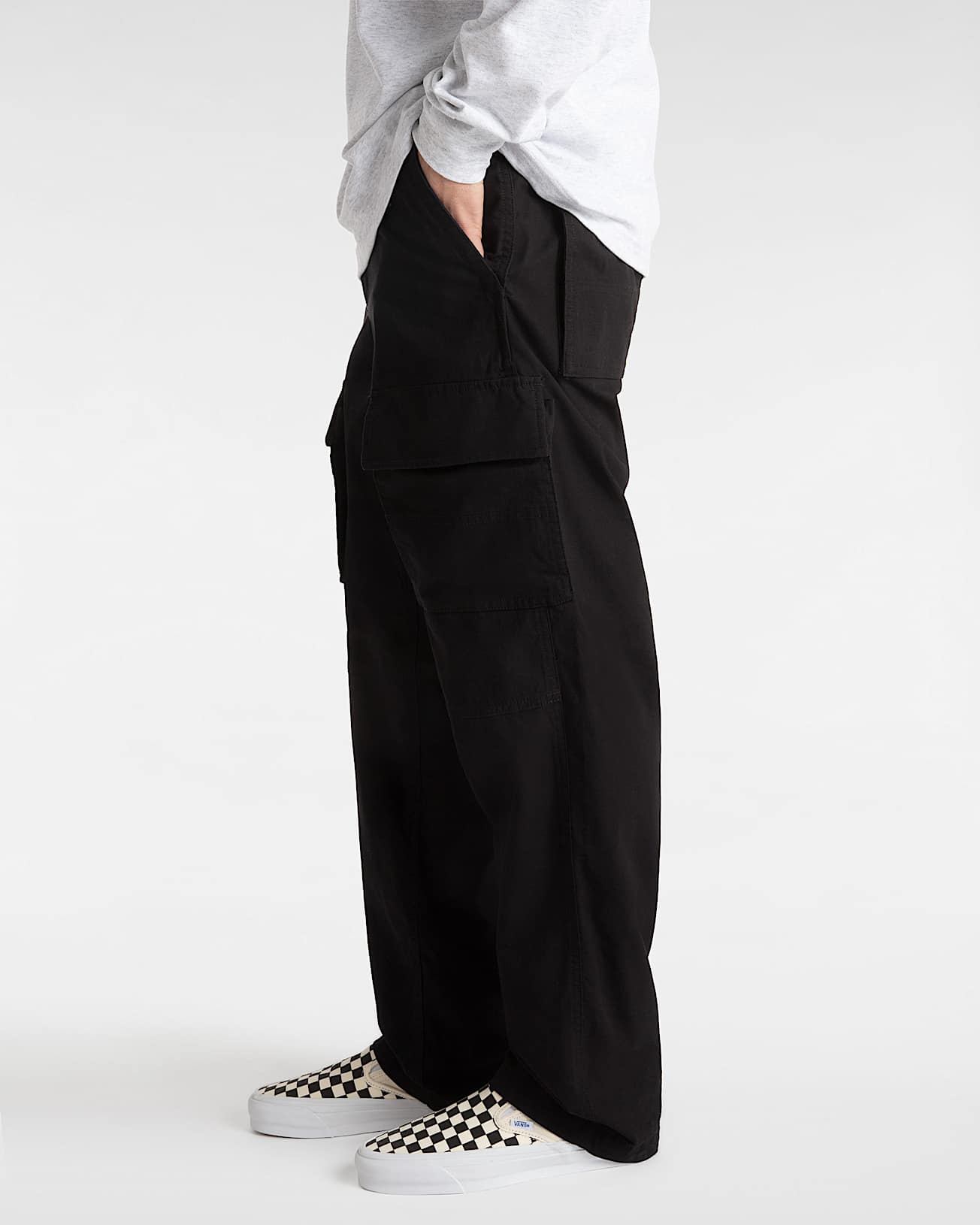 Pantalon fusel Cargo Fatigue VANS Noir ALT4