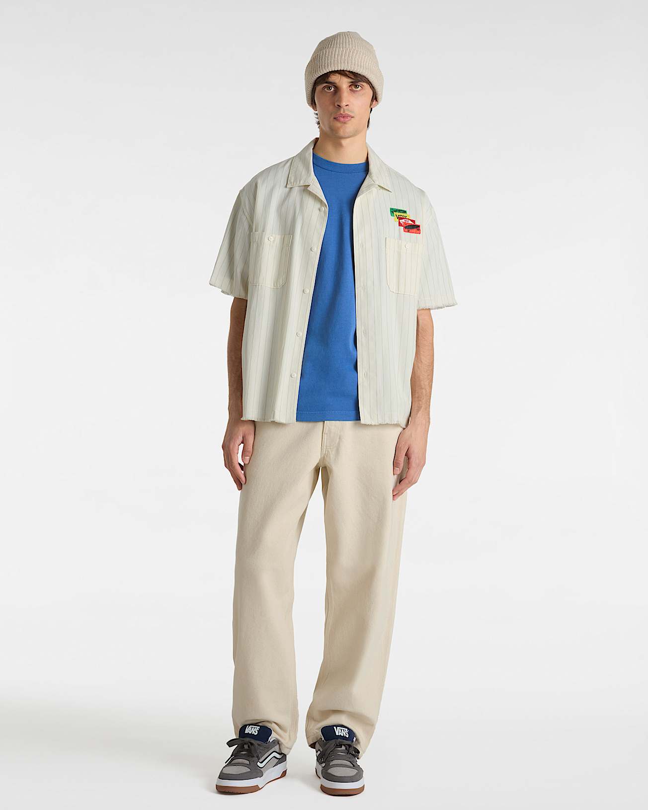 Tshirt Original Standards Wash Pocket VANS Bleu ALT5