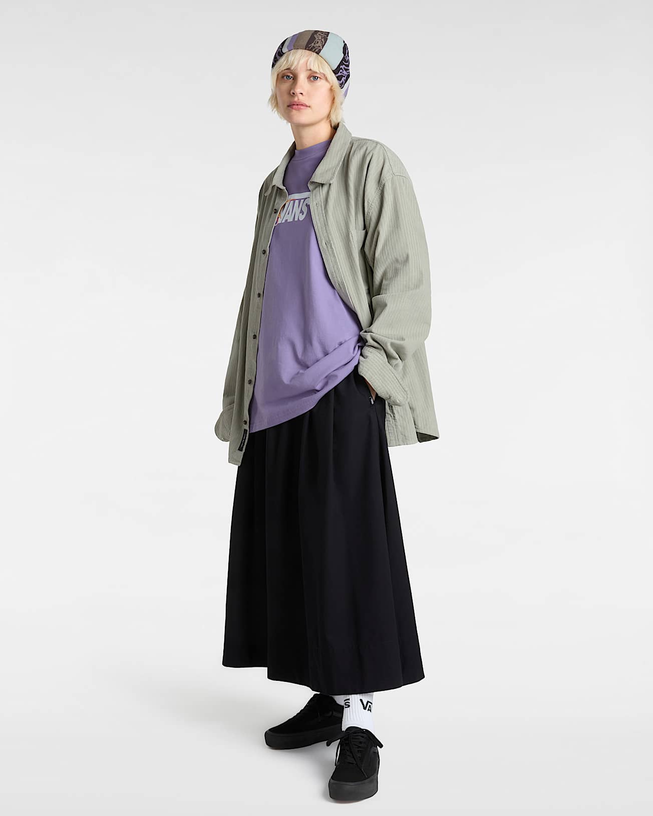 Tshirt Vsuper VANS Violet ALT3