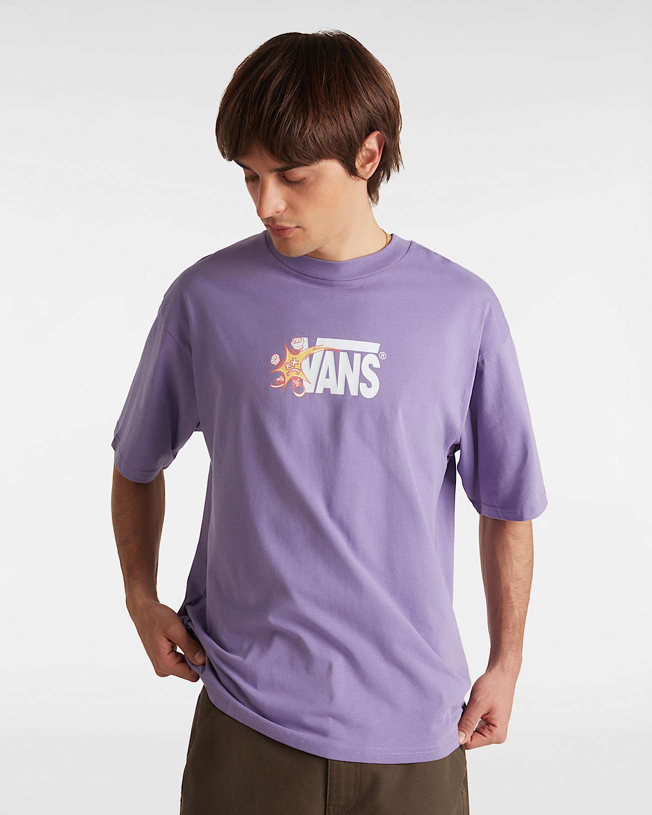 Tshirt Vsuper VANS Violet ALT4