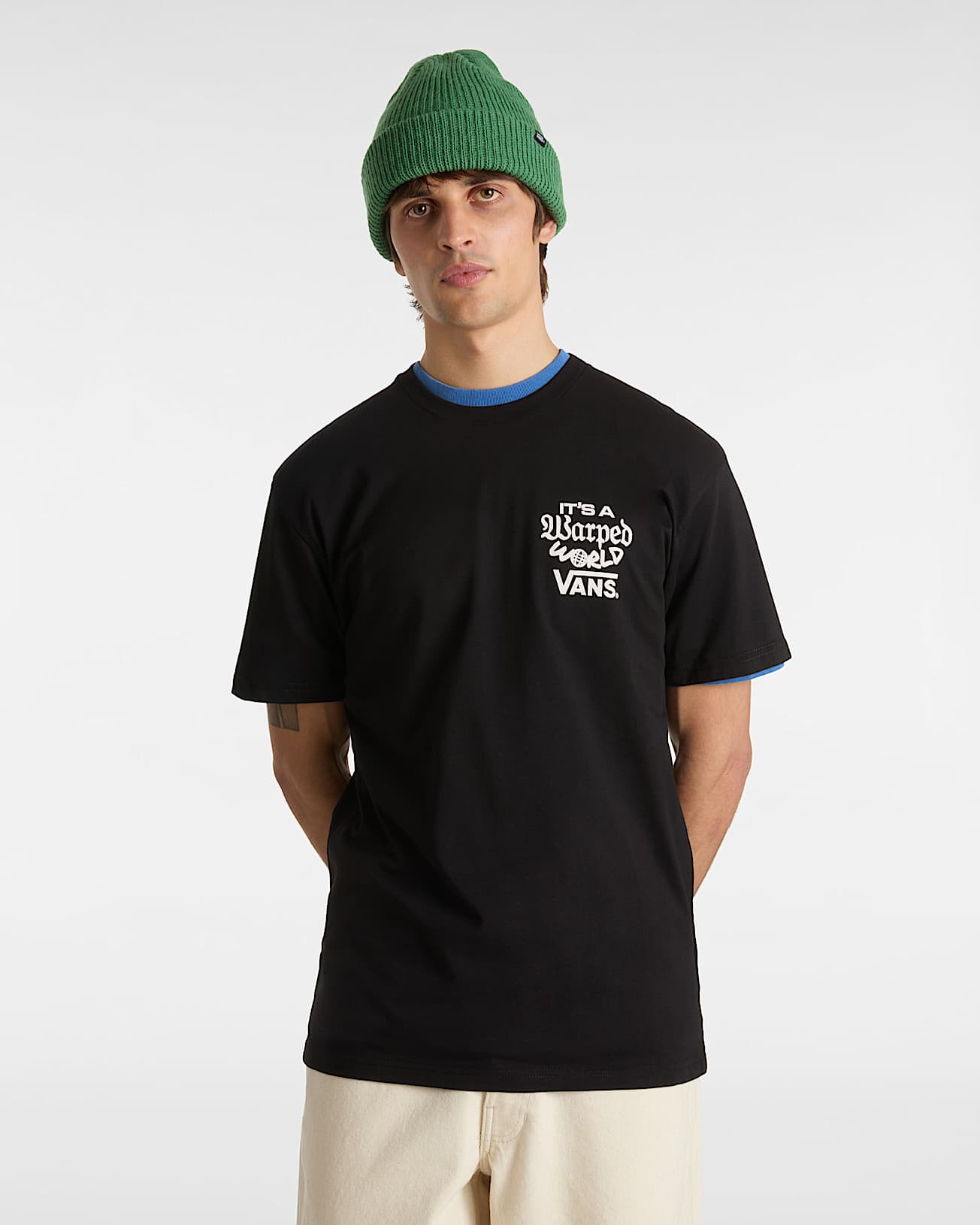 Tshirt Warped World VANS Noir ALT2