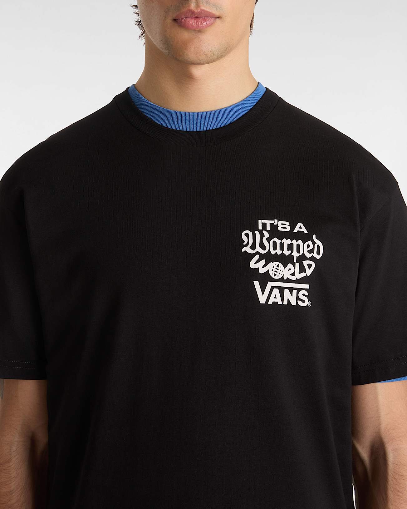 Tshirt Warped World VANS Noir ALT5
