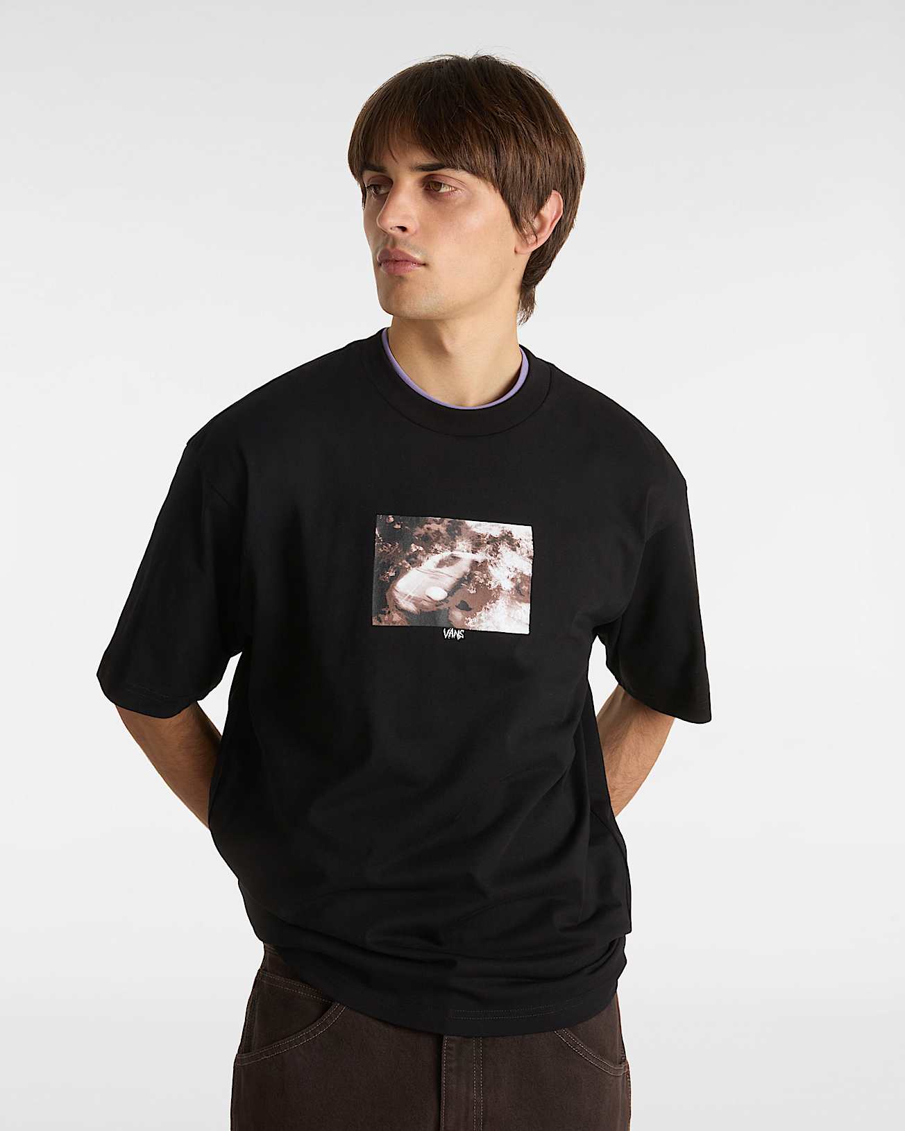 Tshirt Flammable VANS Noir ALT2