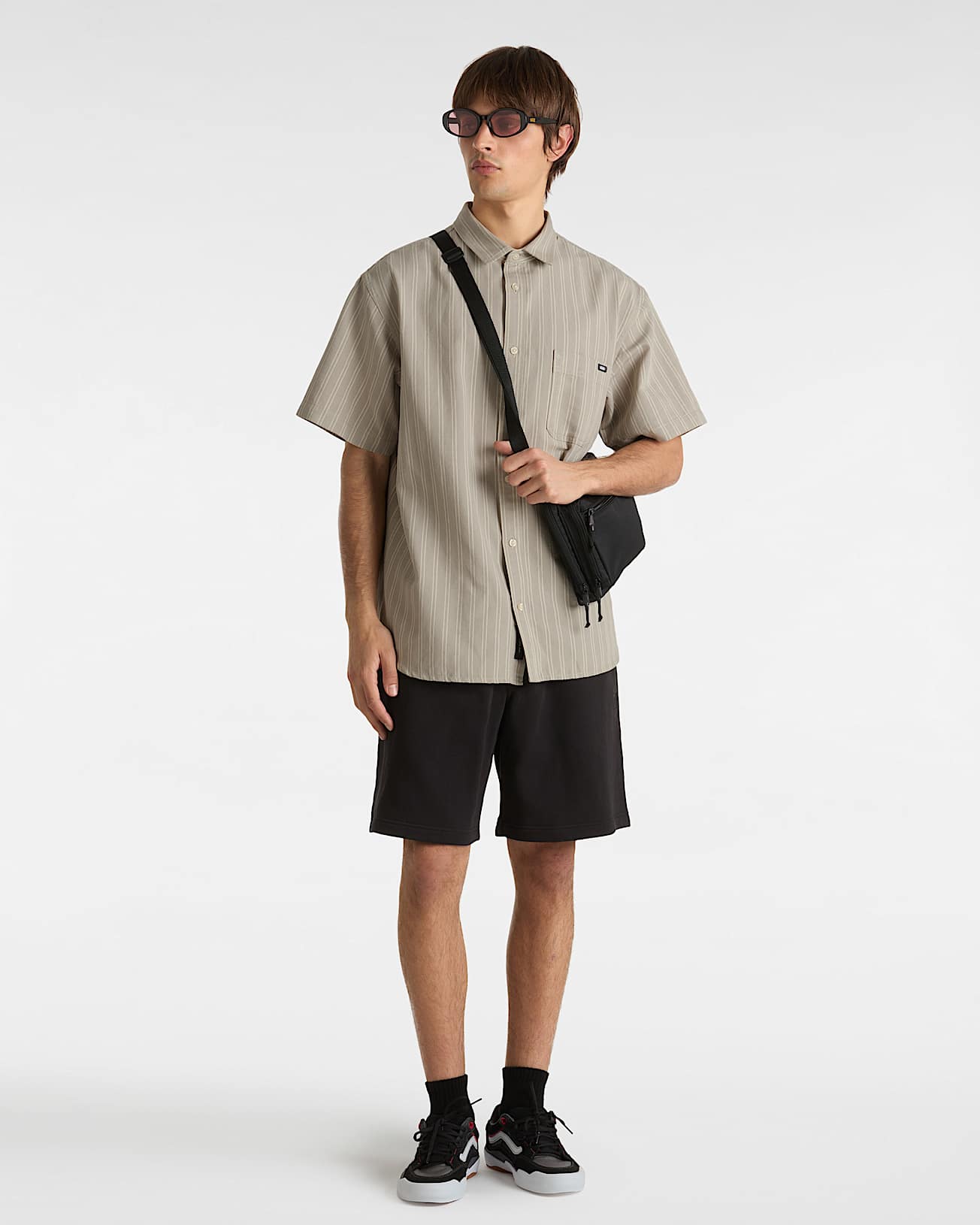 Chemise Lawson Stripe VANS Gris ALT4