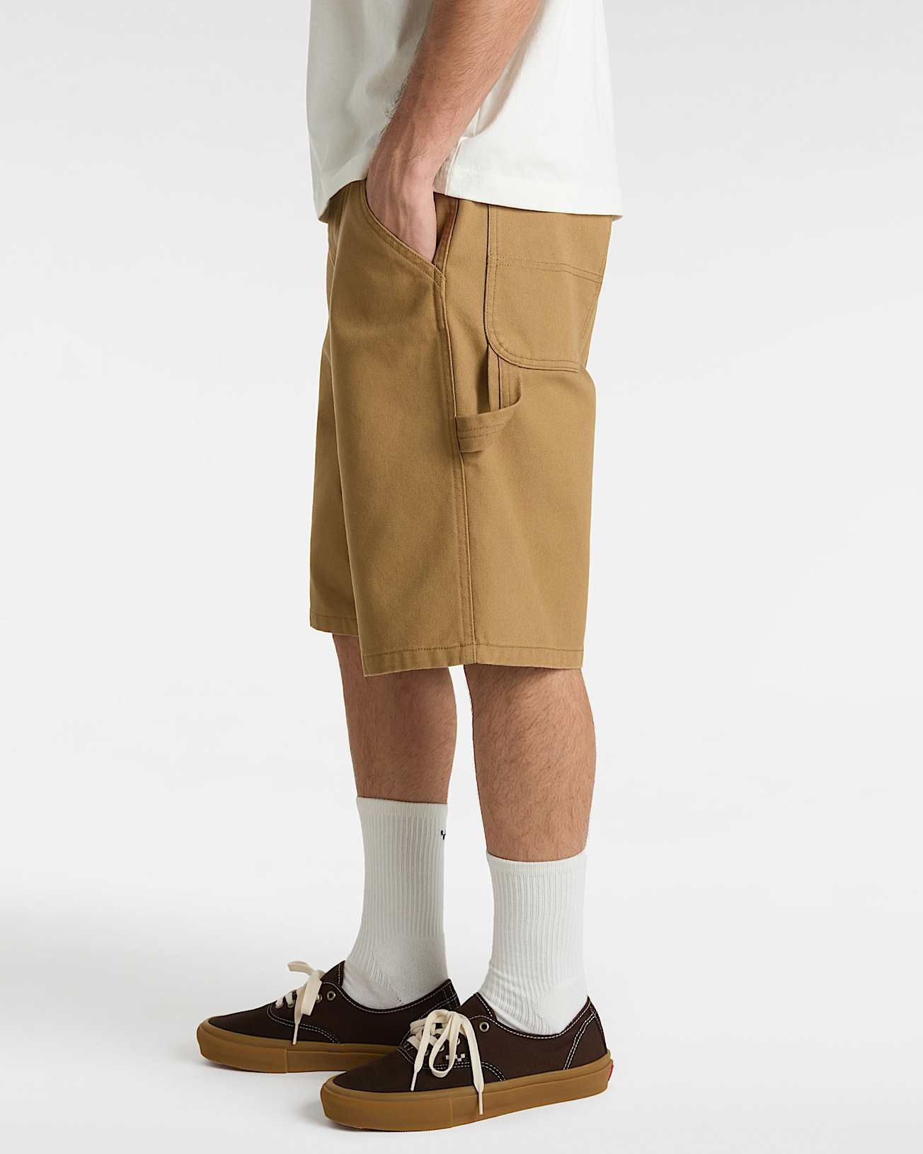 Short en toile Drill Chore Carpenter VANS Marron ALT4