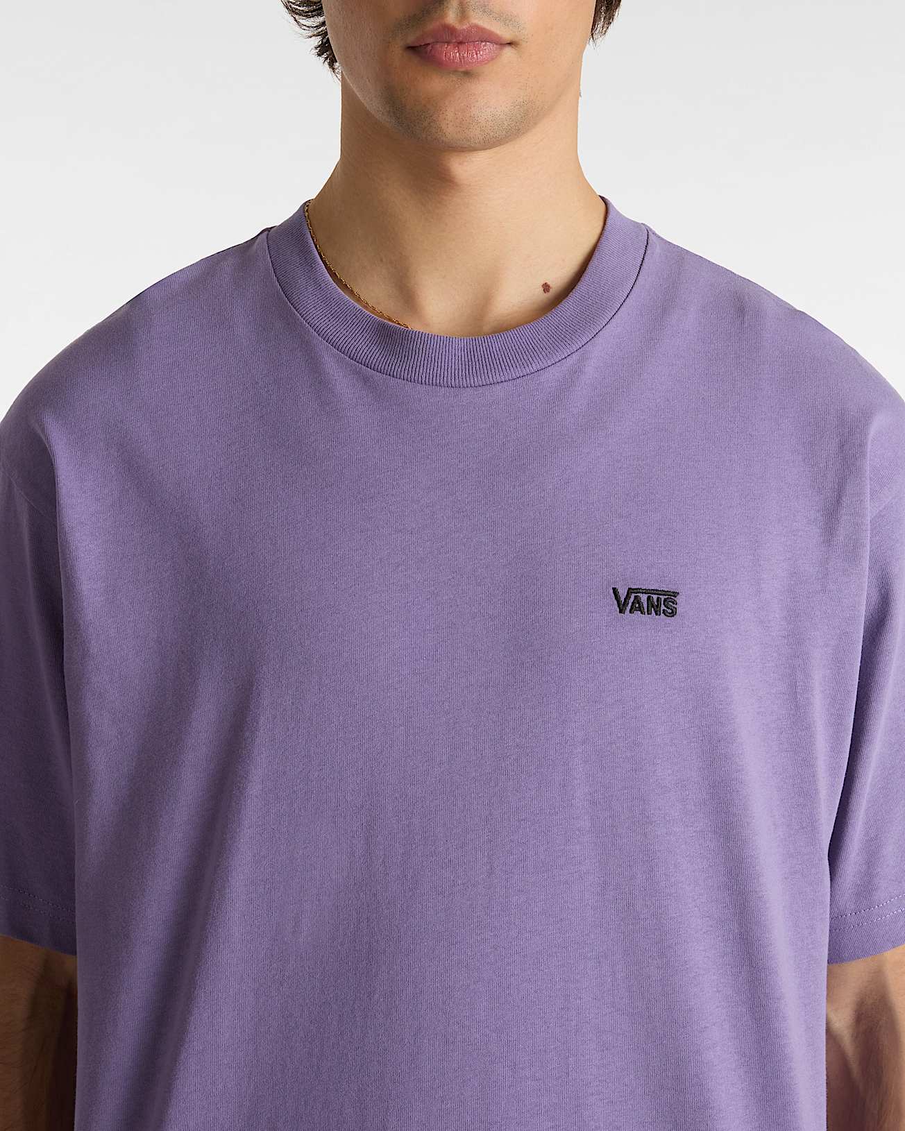 Left Chest II Logo TShirt VANS Purple ALT5