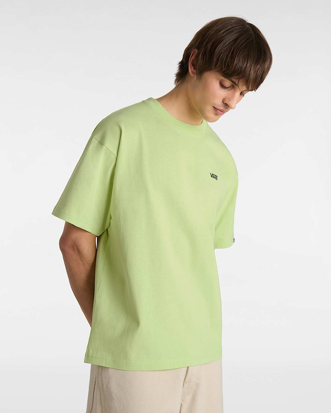 Left Chest II Logo TShirt VANS Green ALT2