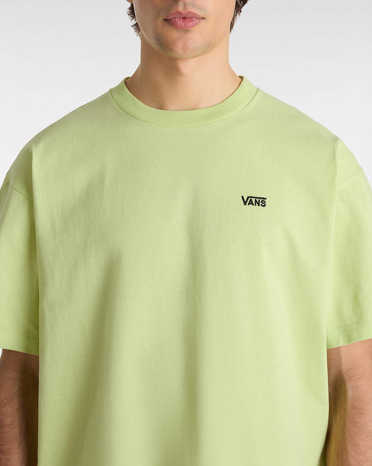Left Chest II Logo TShirt VANS Green ALT5