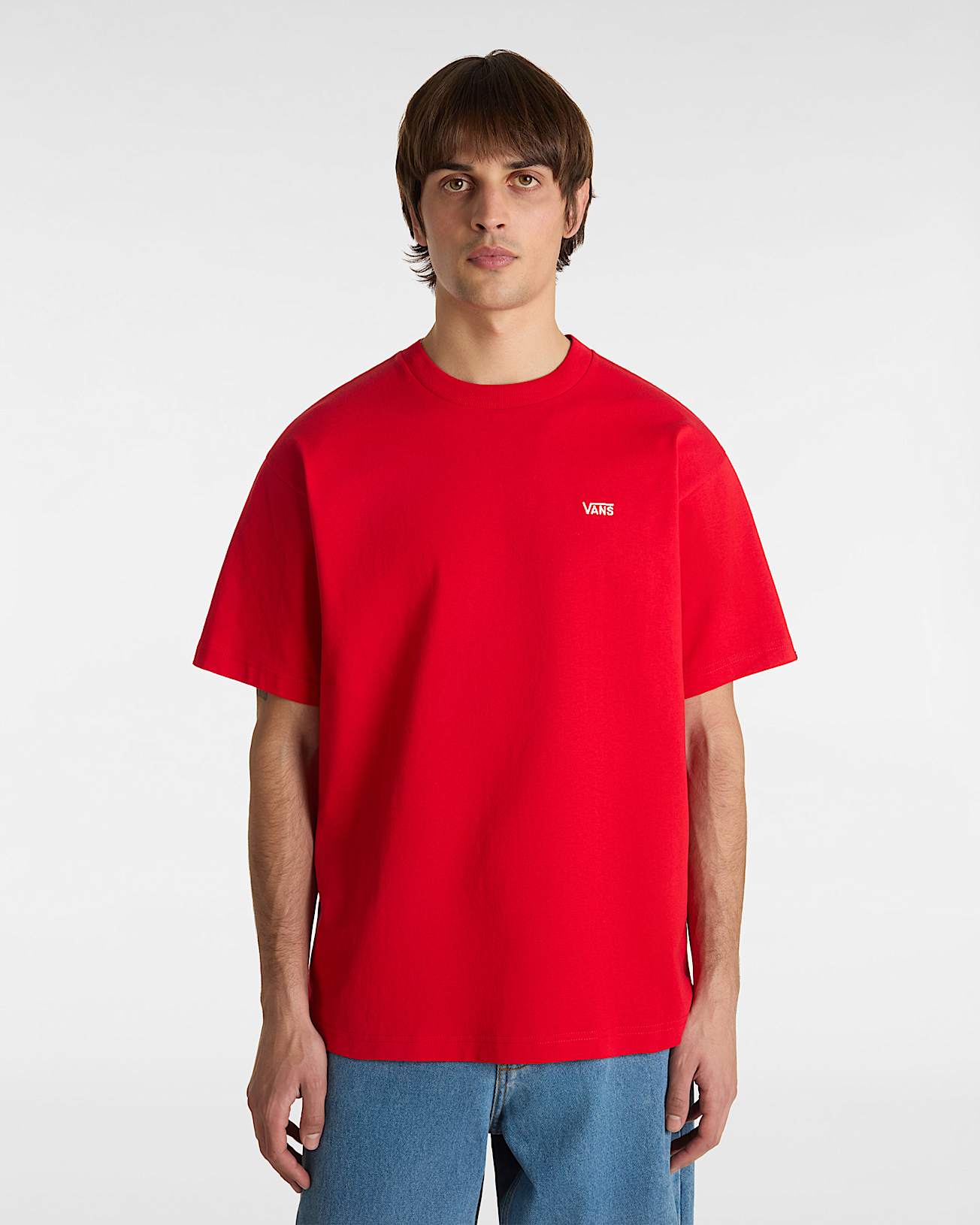 Tshirt Left Chest Logo II VANS Czerwony ALT2