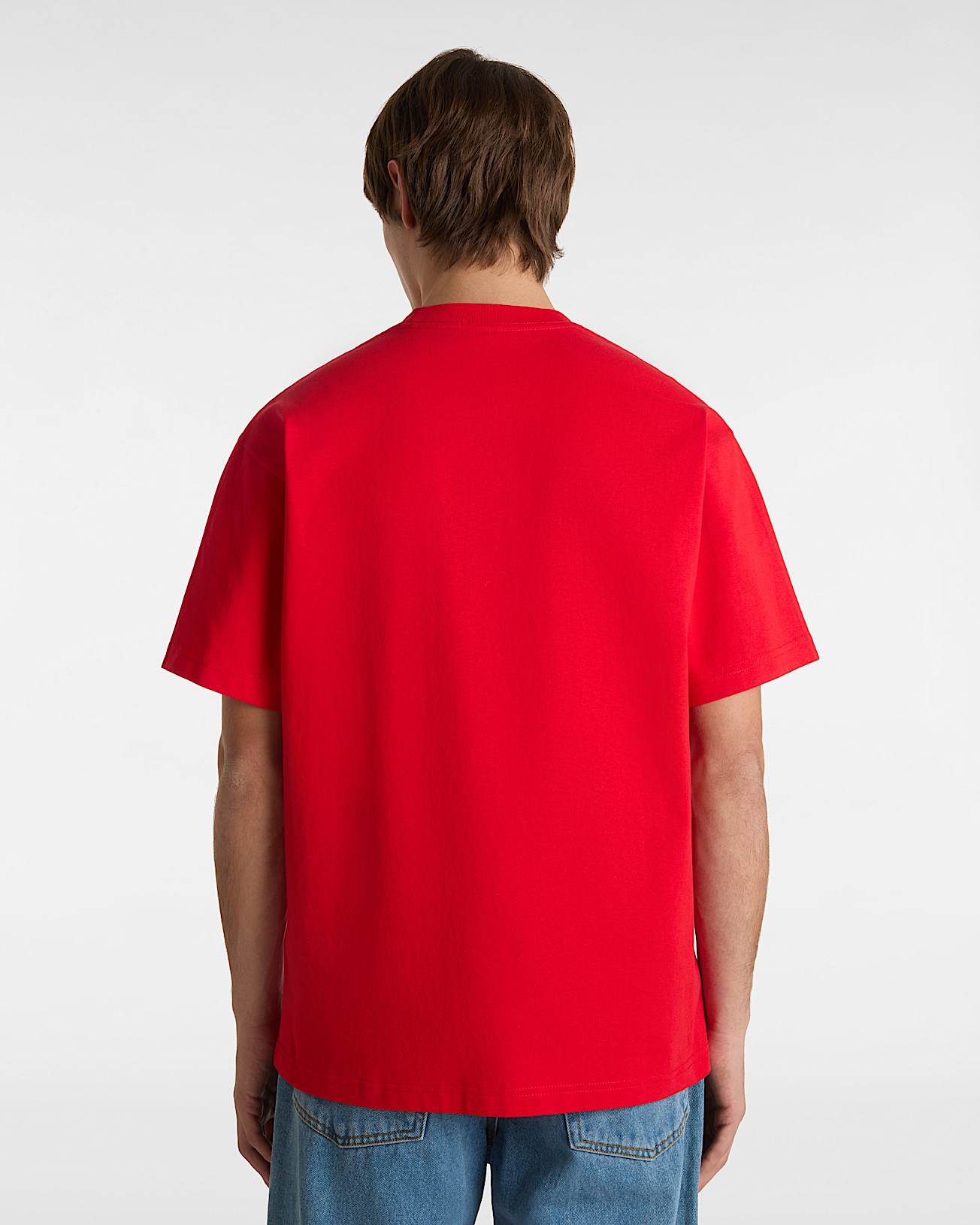 Tshirt Left Chest Logo II VANS Czerwony ALT3