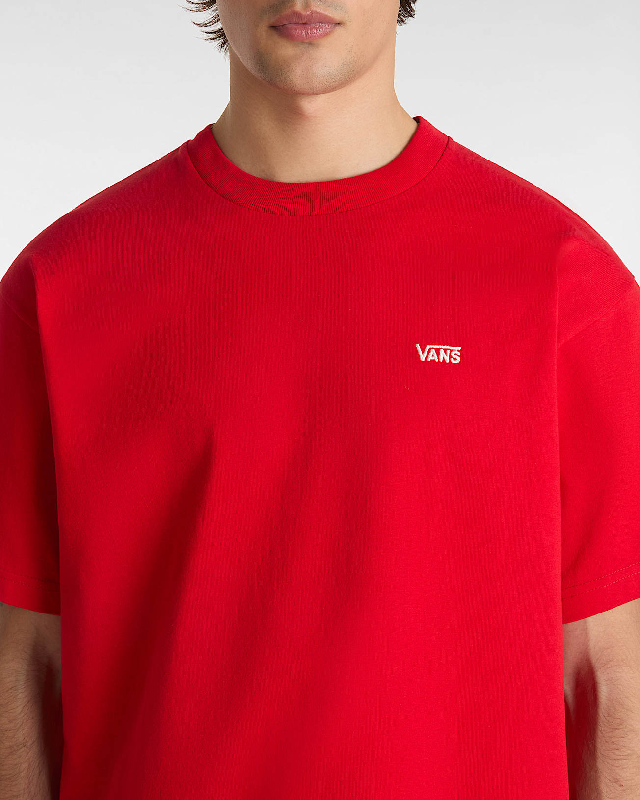 Tshirt Left Chest Logo II VANS Czerwony ALT5