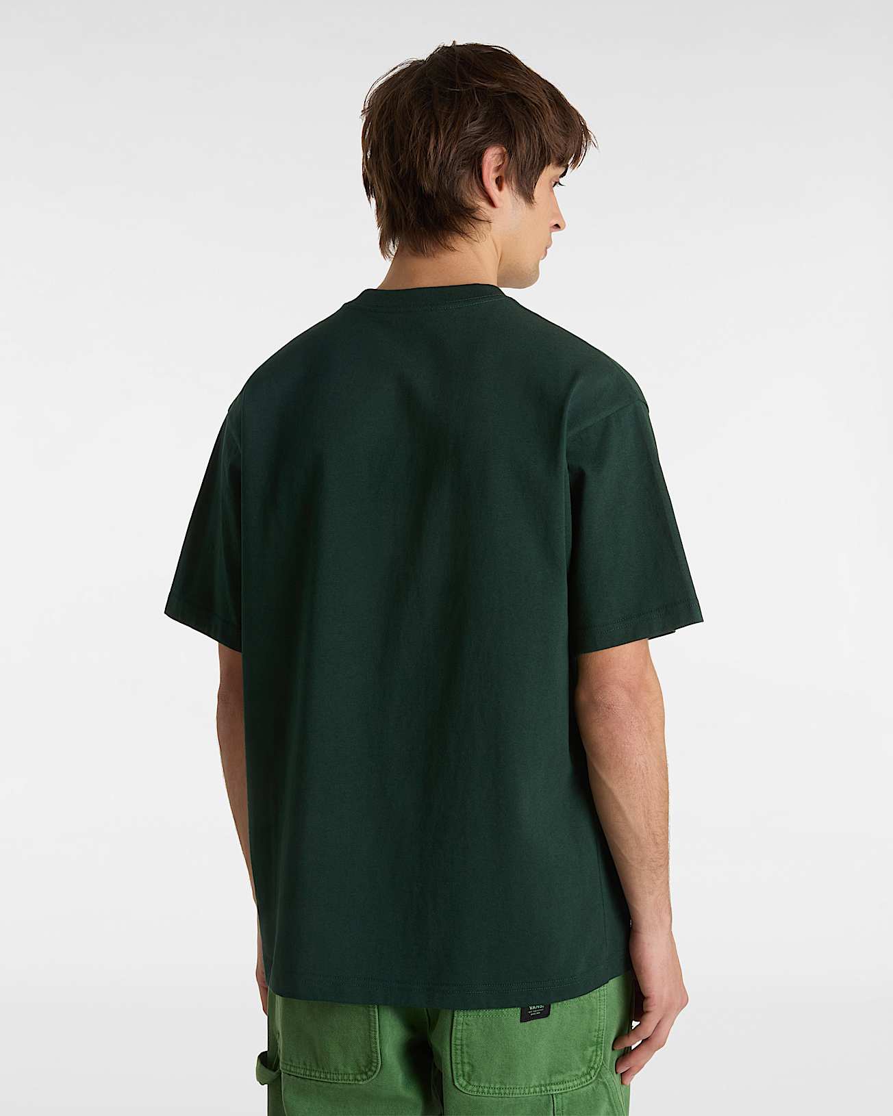 Left Chest II Logo TShirt VANS Green ALT3
