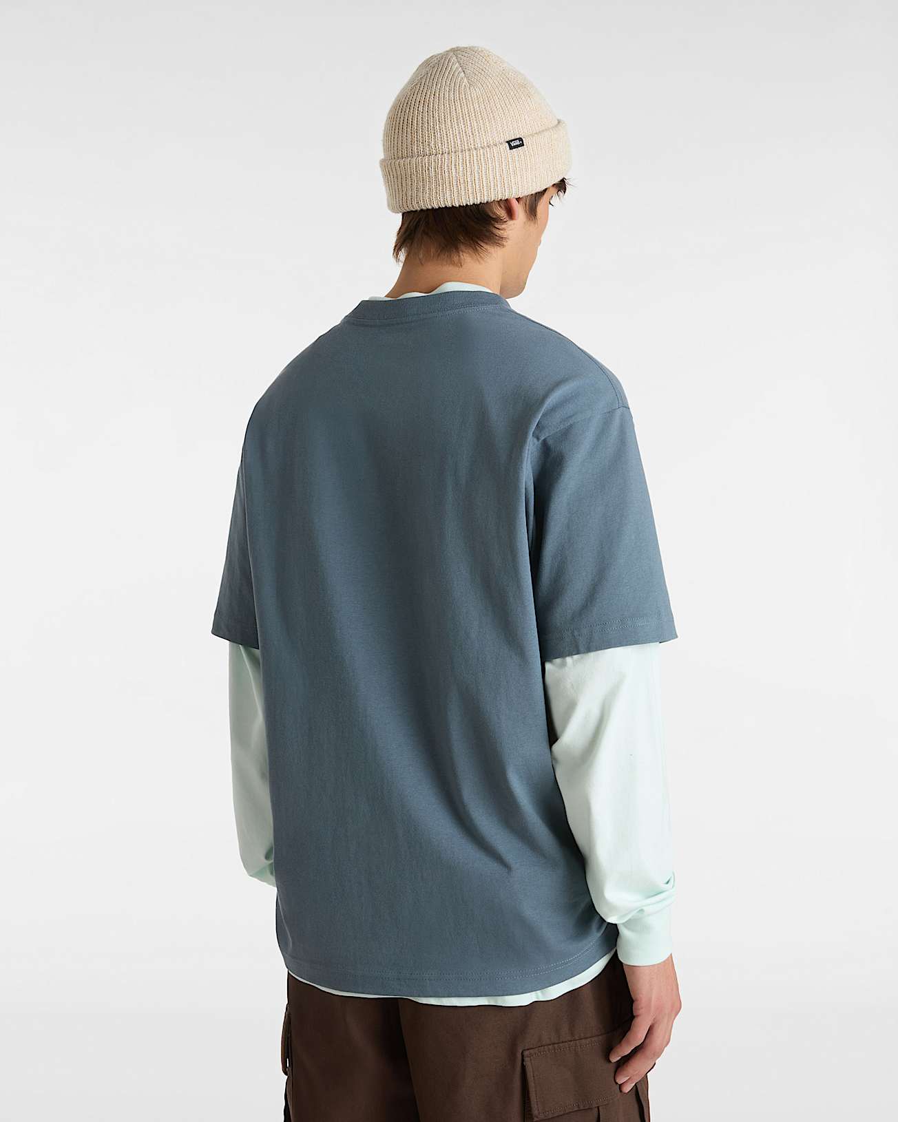 TShirt Left Chest Logo VANS Gris ALT3