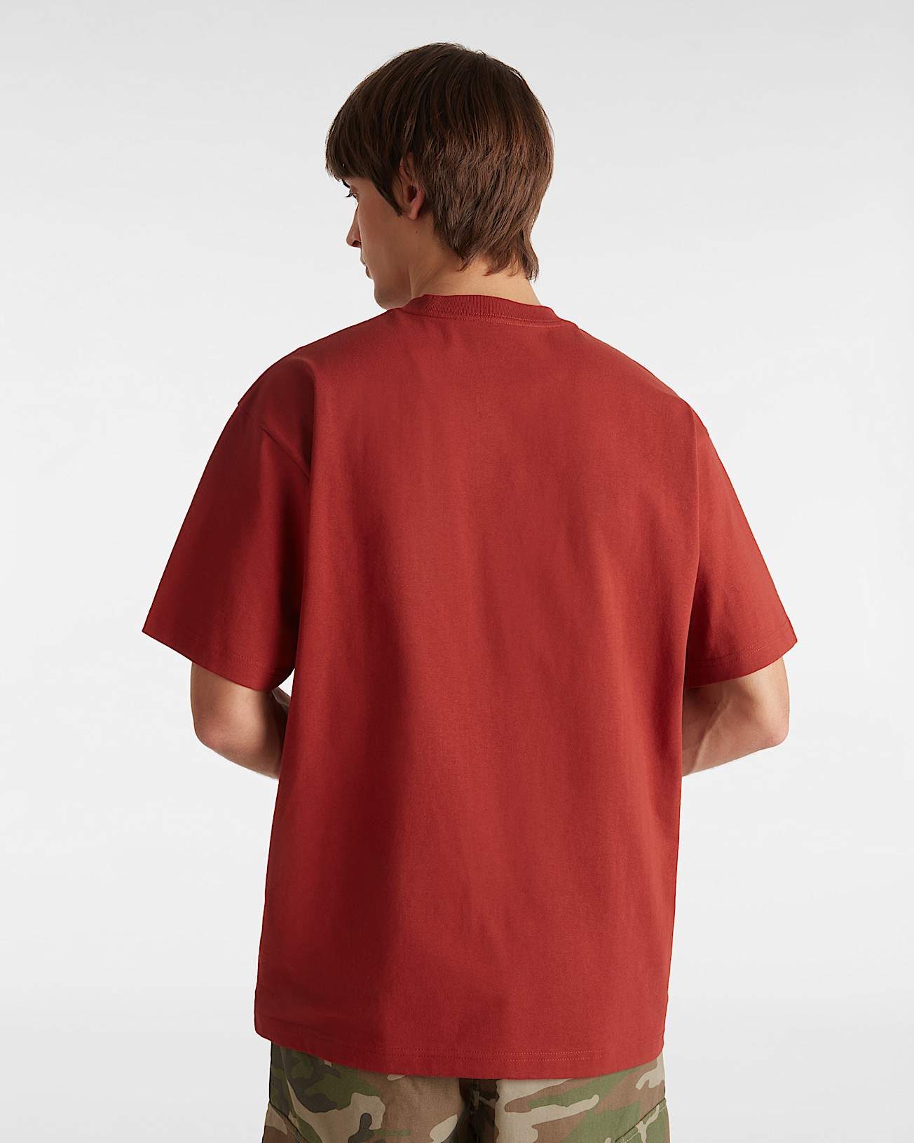 Tshirt Blocked Box VANS Rouge ALT3