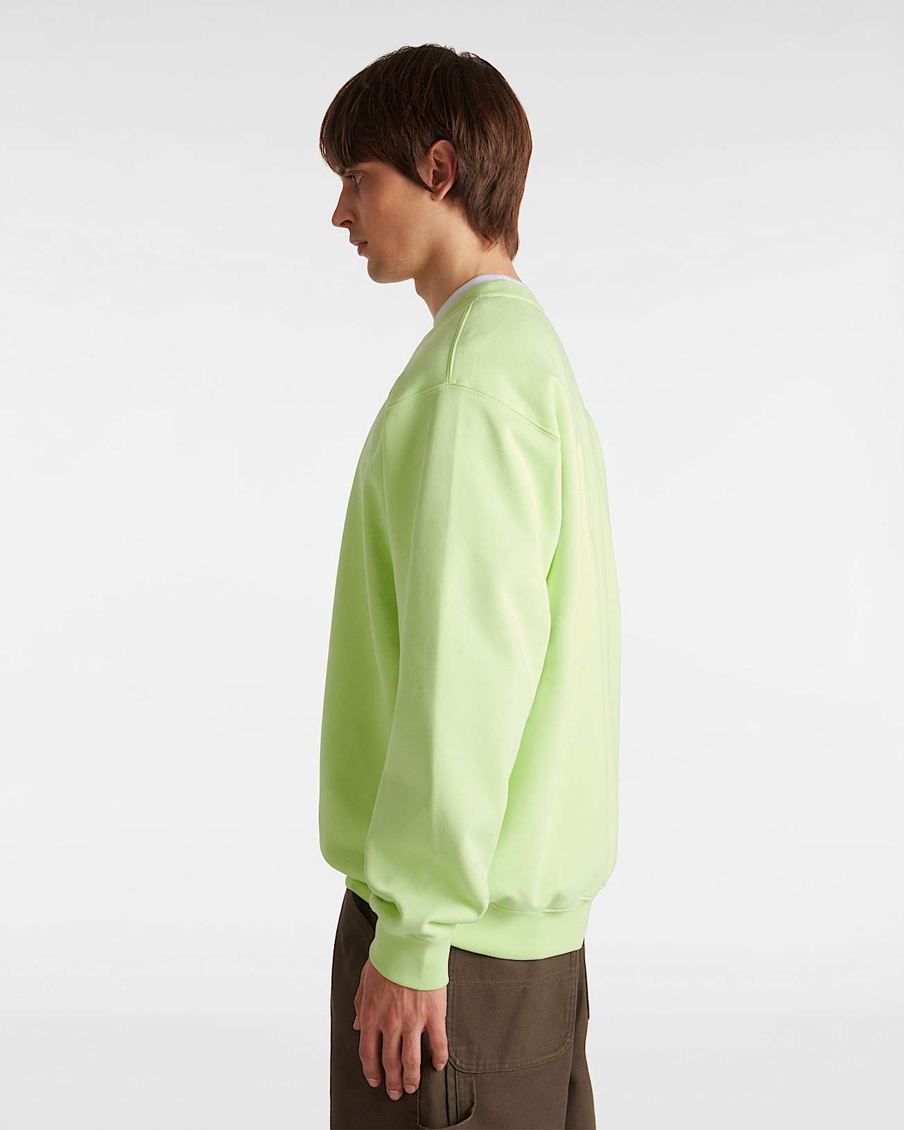 Times Up Crew Sweatshirt VANS Green ALT4