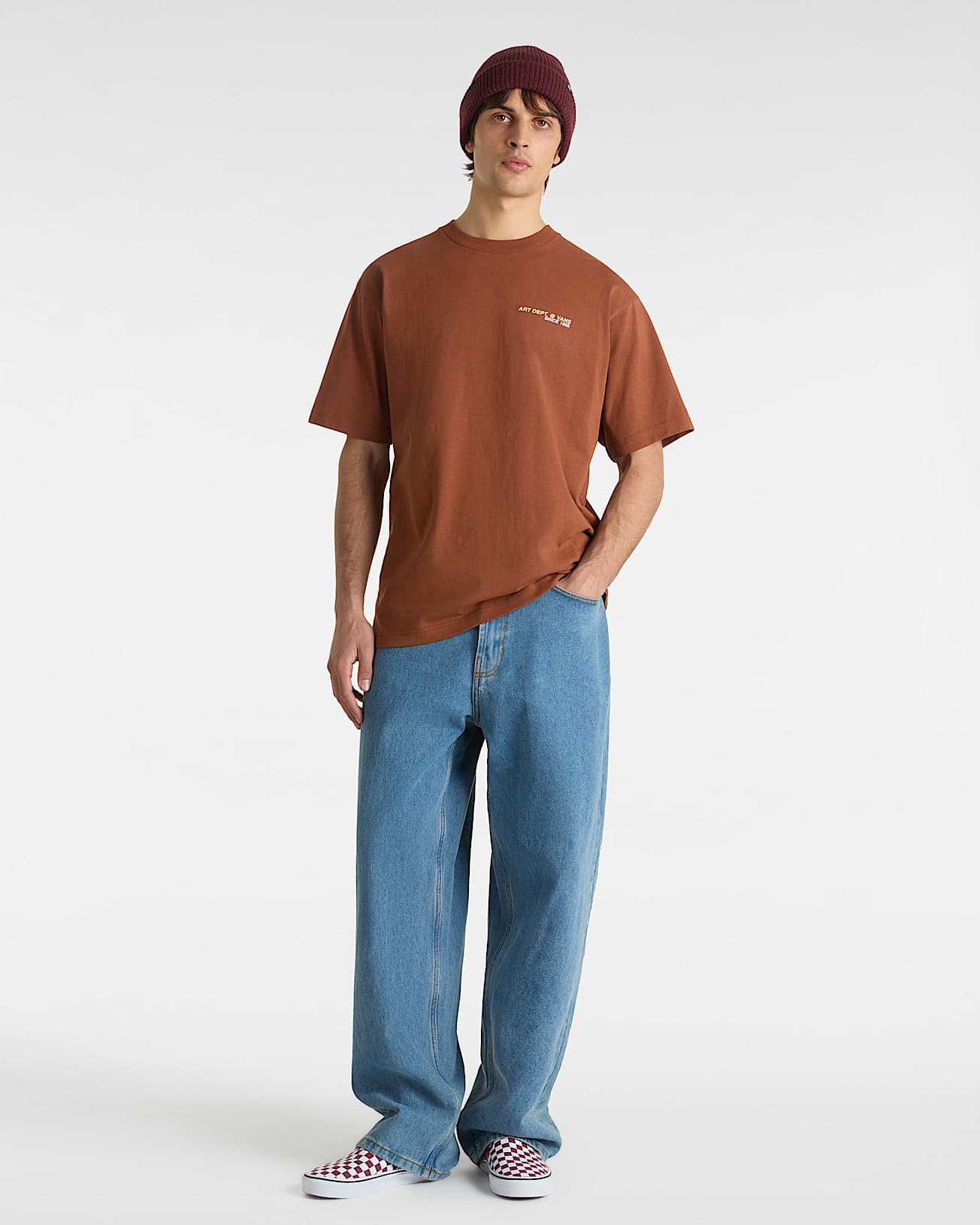 Tshirt Art Dept VANS Marron ALT4