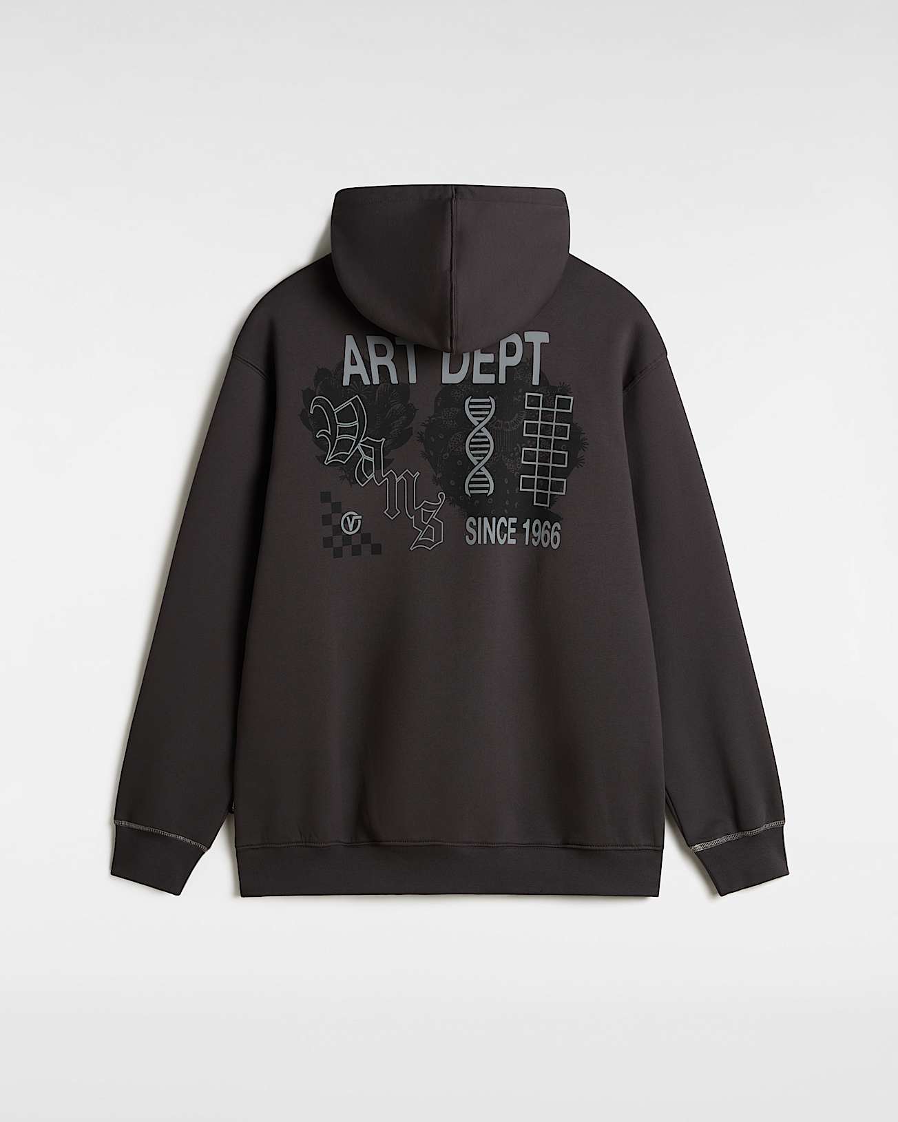 Sweat  capuche Art Dept VANS Noir ALT1