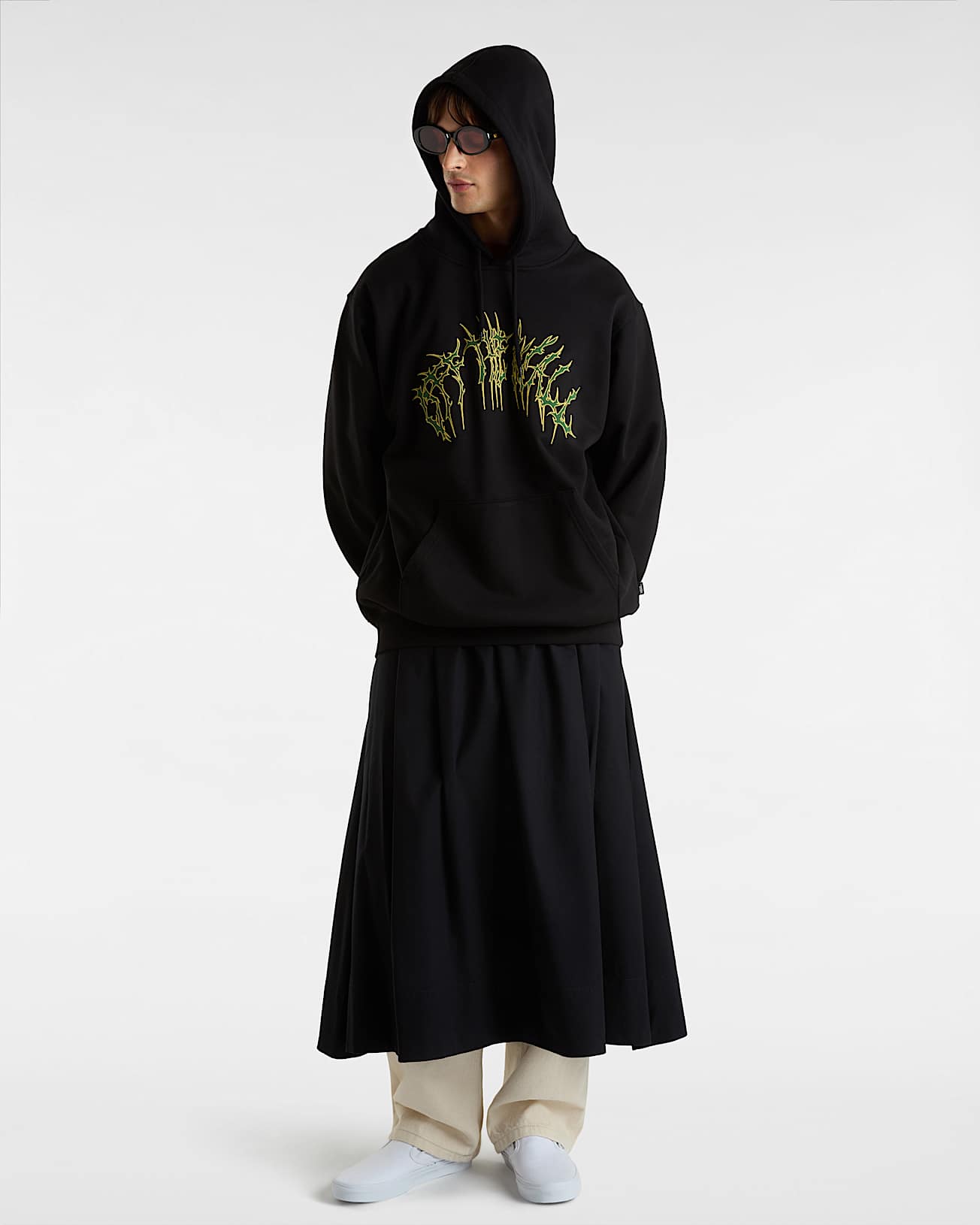 Metal Arch Pullover Hoodie VANS Black ALT5