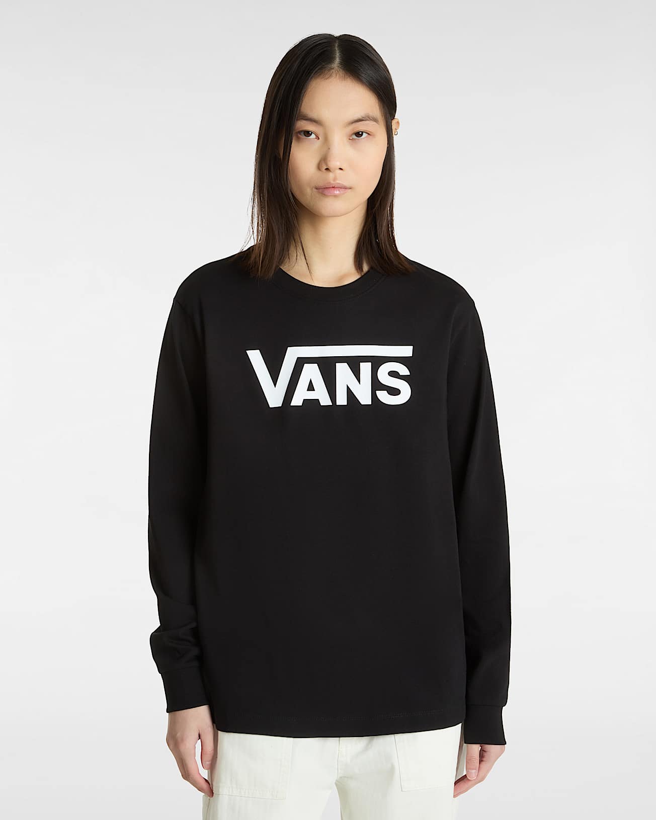 Flying V Classic Long Sleeve Tshirt VANS Black ALT2
