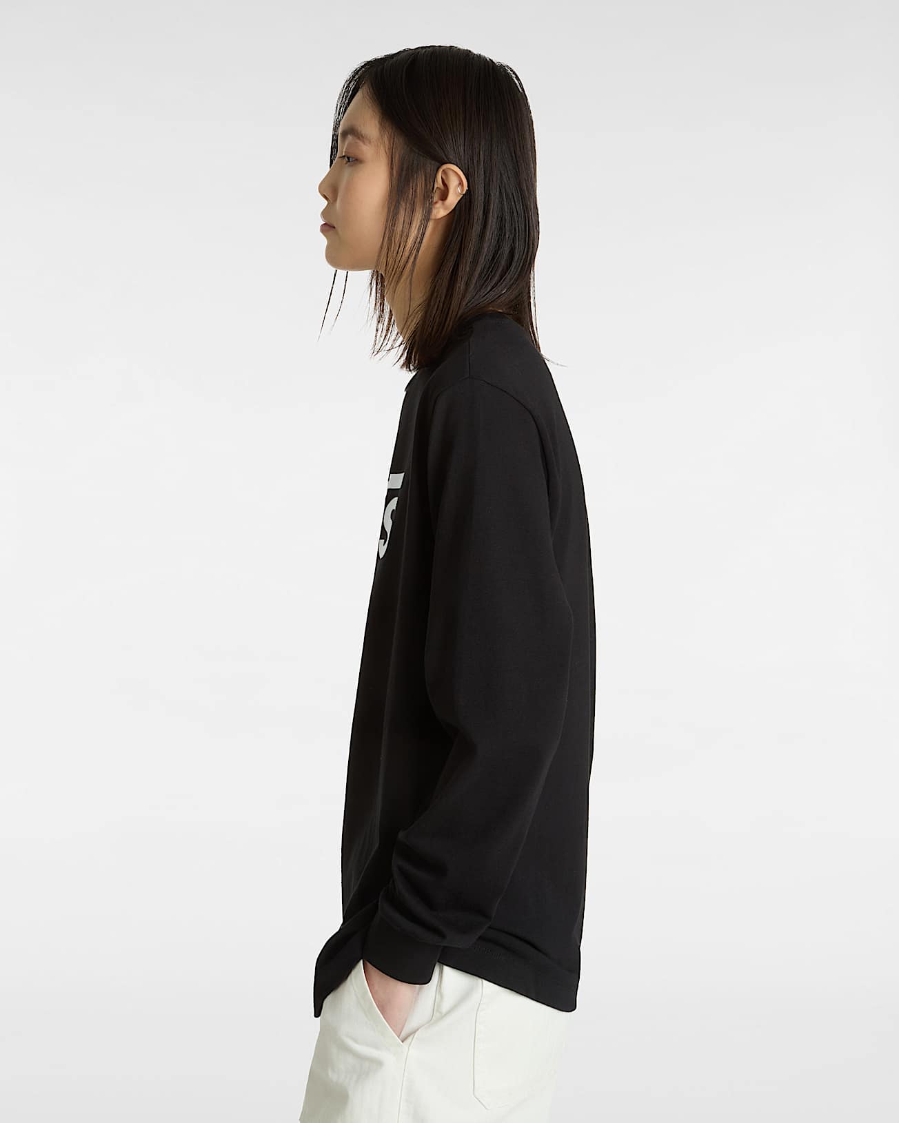 Flying V Classic Long Sleeve Tshirt VANS Black ALT4