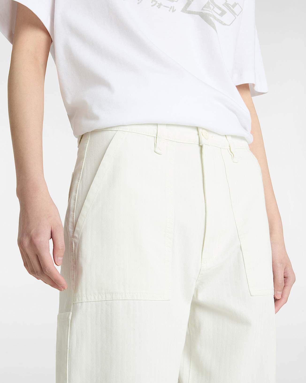 Pantalon Union Carpenter VANS Blanc ALT6