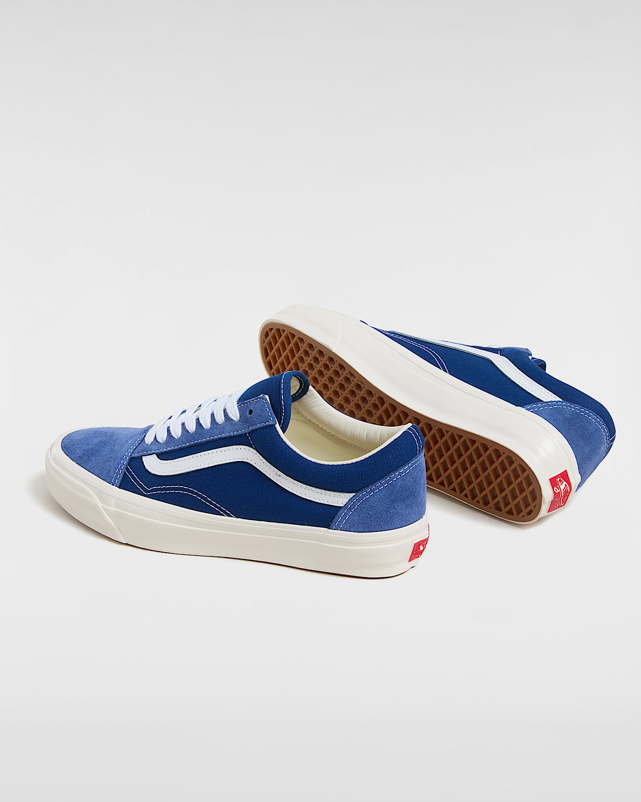 Chaussures Premium Old Skool VANS Bleu ALT4