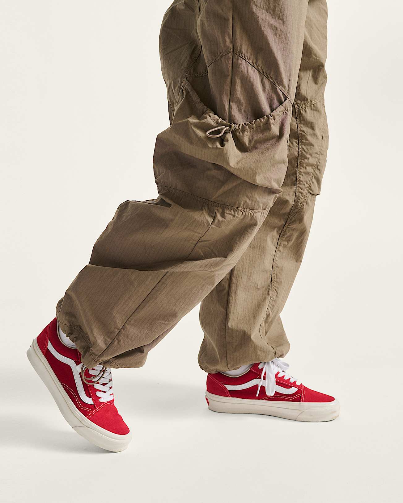 Chaussures Premium Old Skool VANS Rouge ALT4