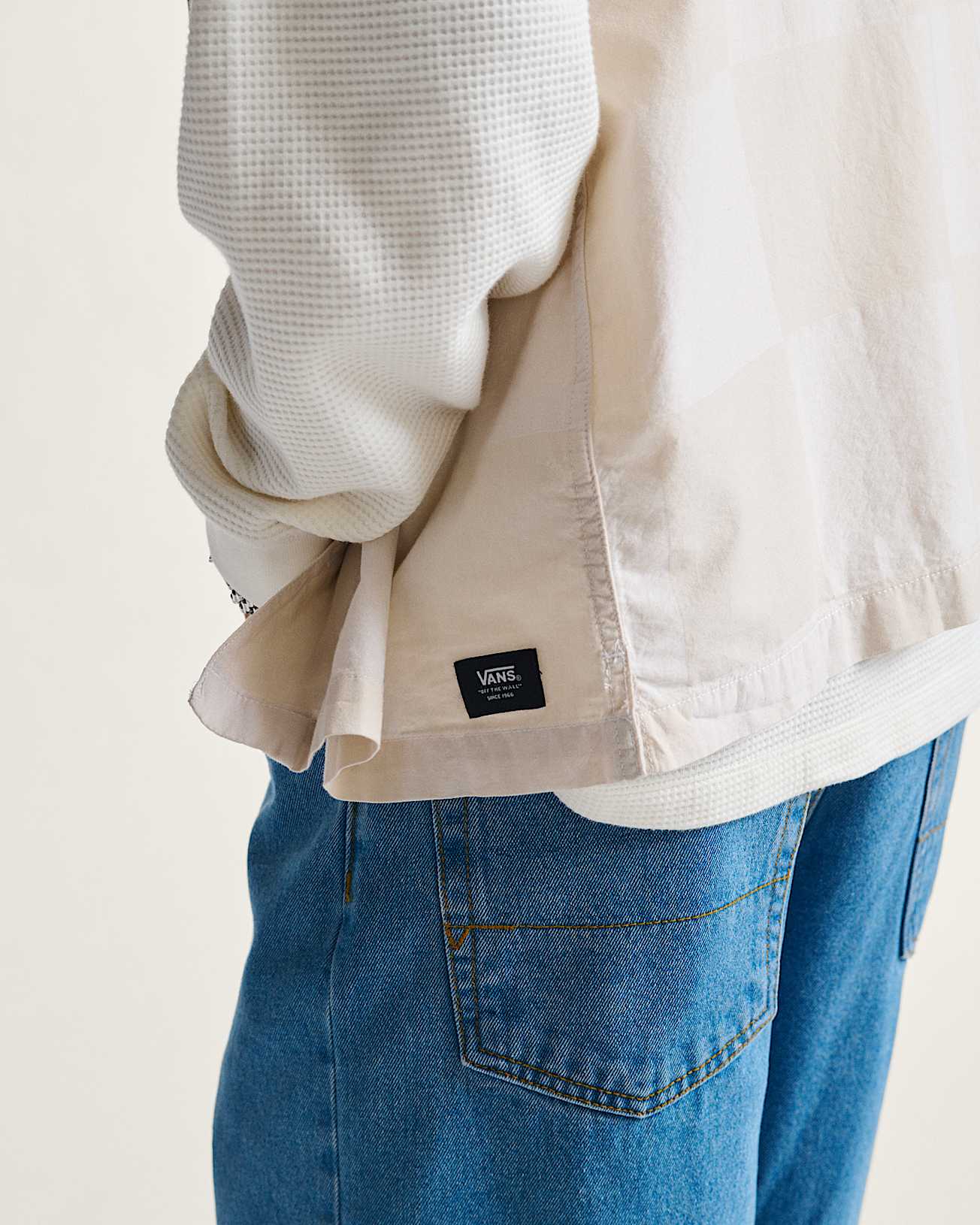 Chemise tisse Checkerboard Kessler VANS Blanc ALT5