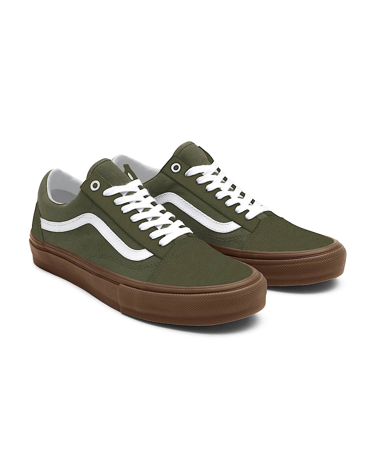 Personalisierbare Gum Old Skool VANS Braun HERO