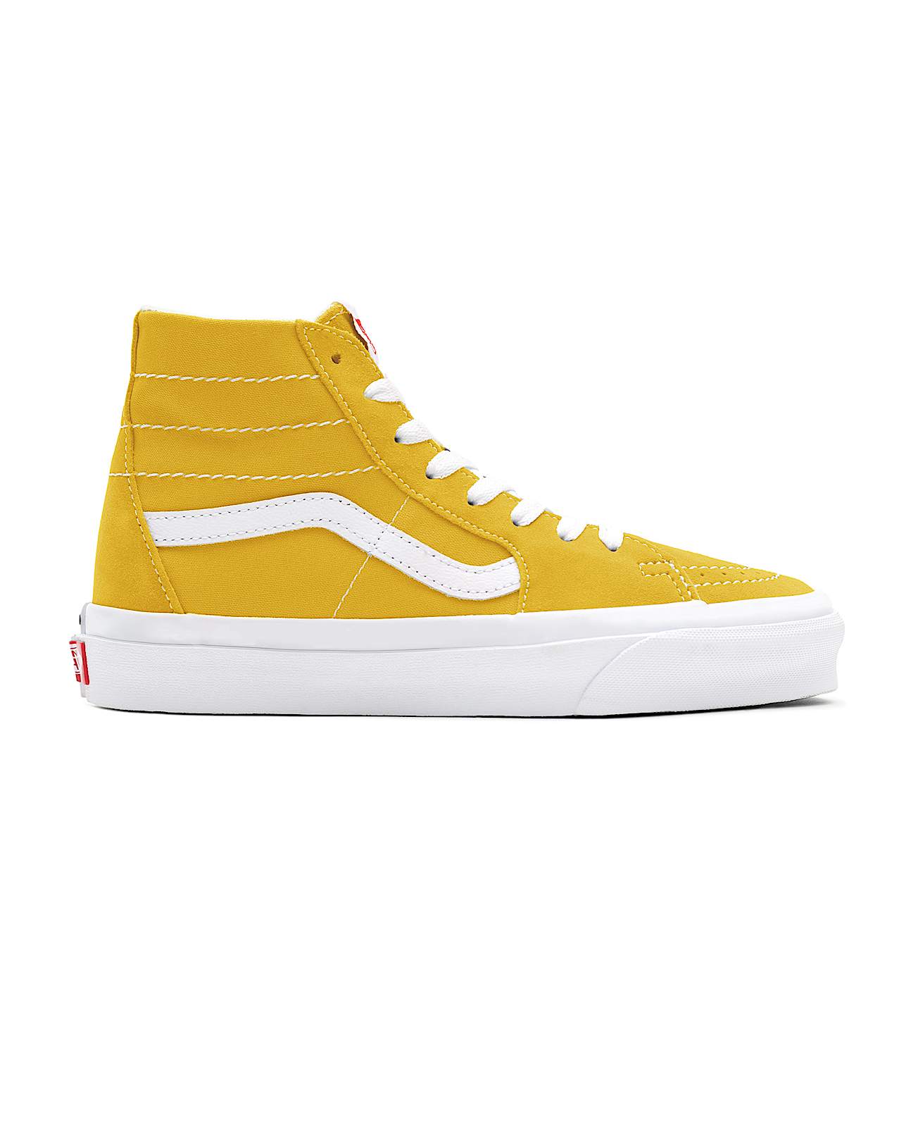 Personalisierbare Suede Sk8Hi VANS Gelb ALT1