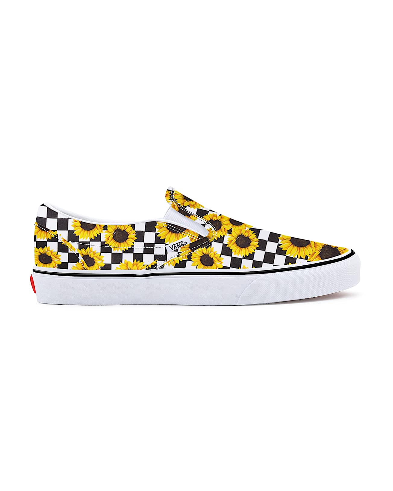 Personalisierbare Sunflowers SlipOn mit weiter Passform VANS Gelb ALT1