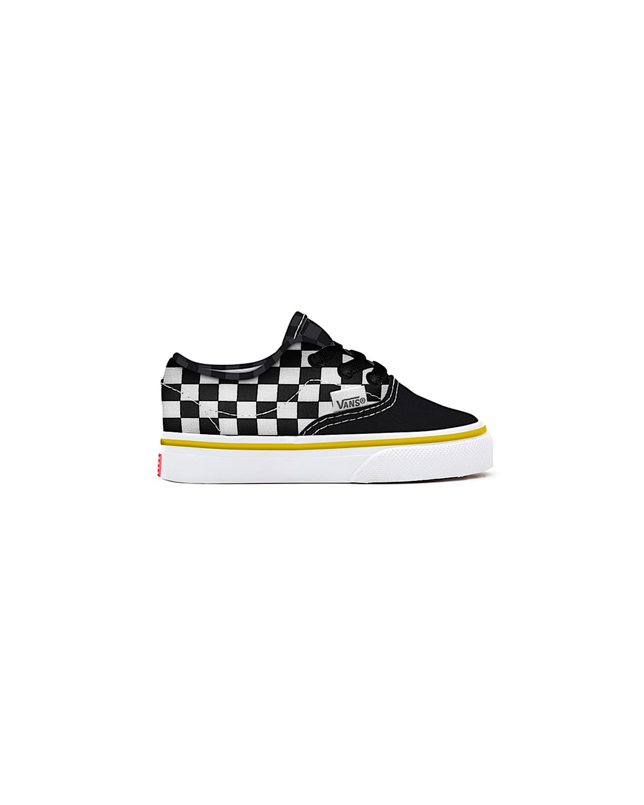 Kleinkinder Personalisierbare Checkerboard Authentic Schuhe 14 Jahre VANS SchwarzWei ALT1