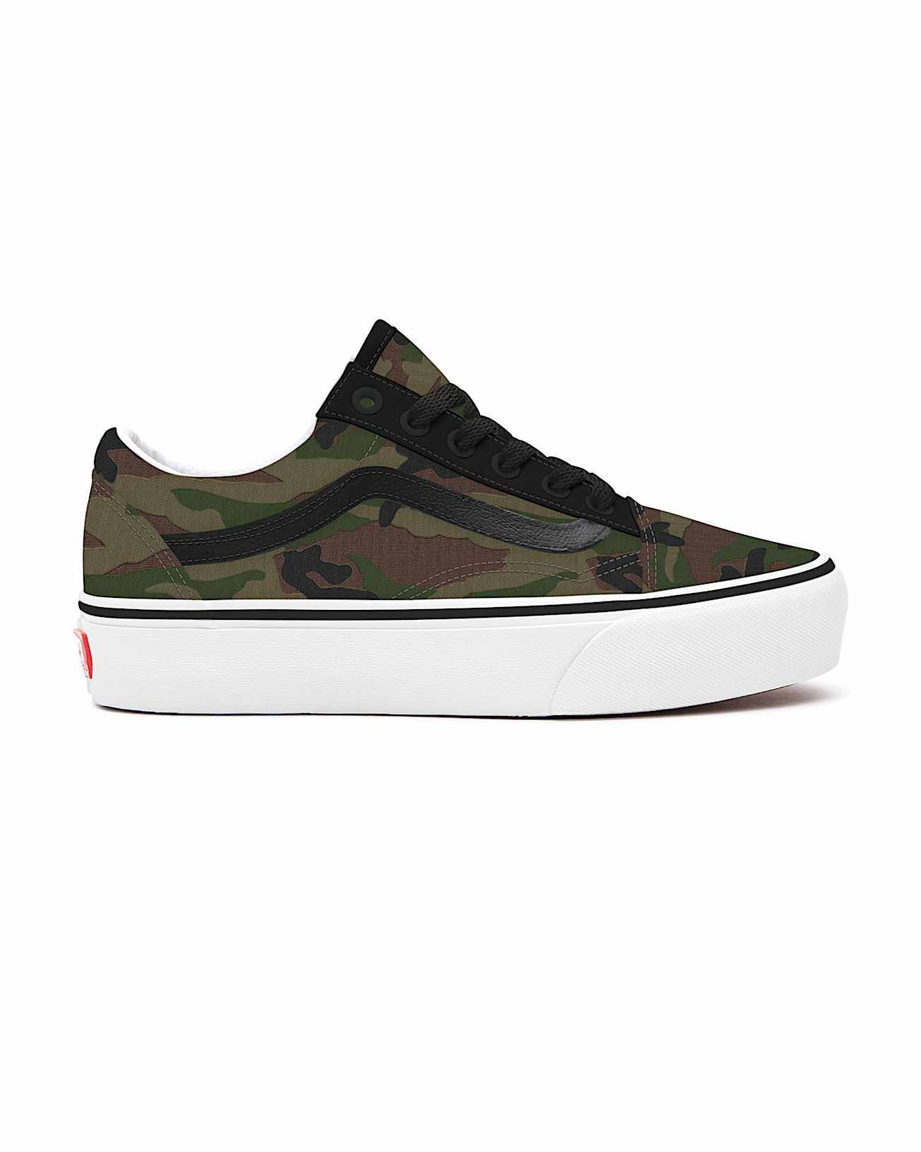 Camo Old Skool Platform Personalizadas - 2
