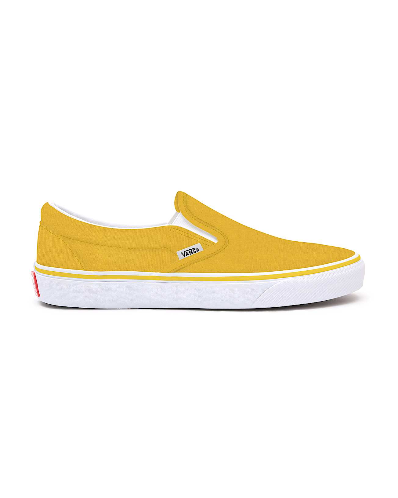 Cyber Yellow Slip-On Personalizadas de horma ancha - 2