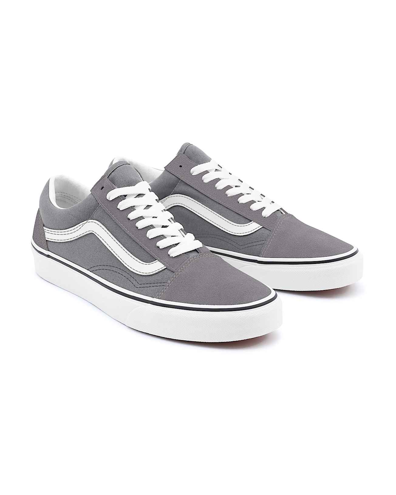 Personalisierbare Grey Old Skool mit breiter passform VANS Grau HERO