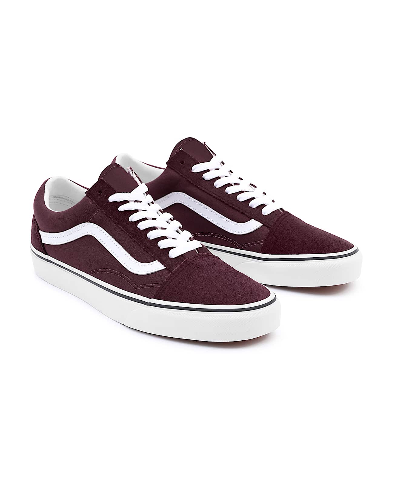 Personalisierbare Port Royale Old Skool mit breiter passform VANS Rot HERO