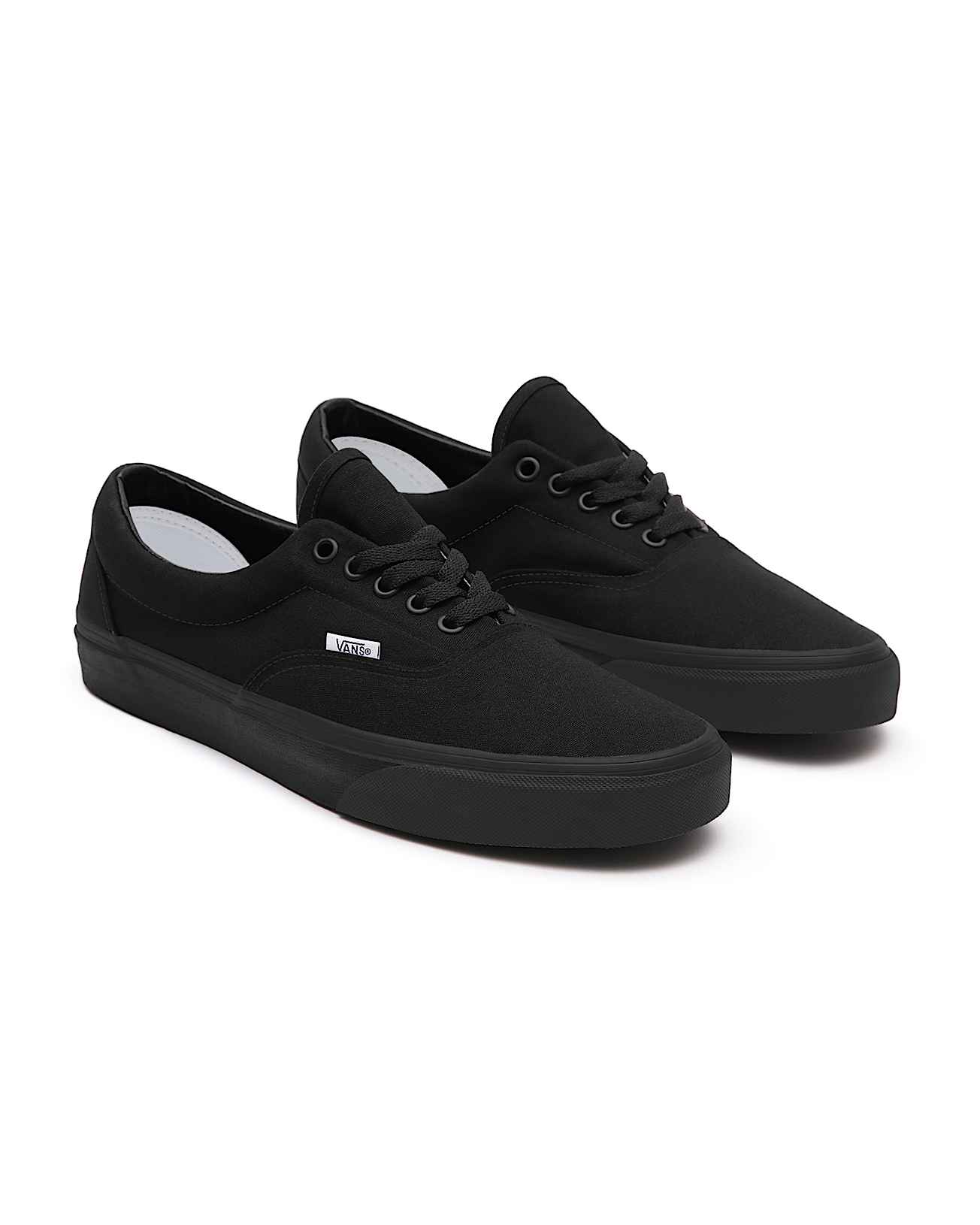 Personalisierbare Total Black Canvas Era mit breiter passform VANS Schwarz HERO