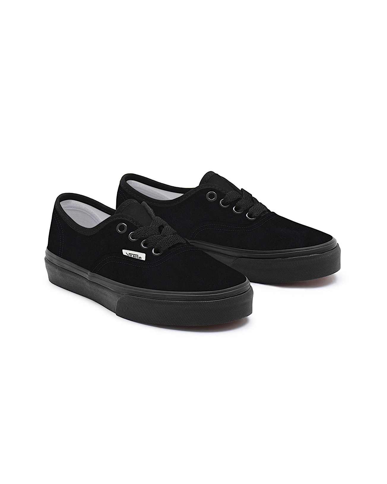 Kinder Personalisierbare Total Black Suede Authentic 48 Jahre VANS Schwarz HERO