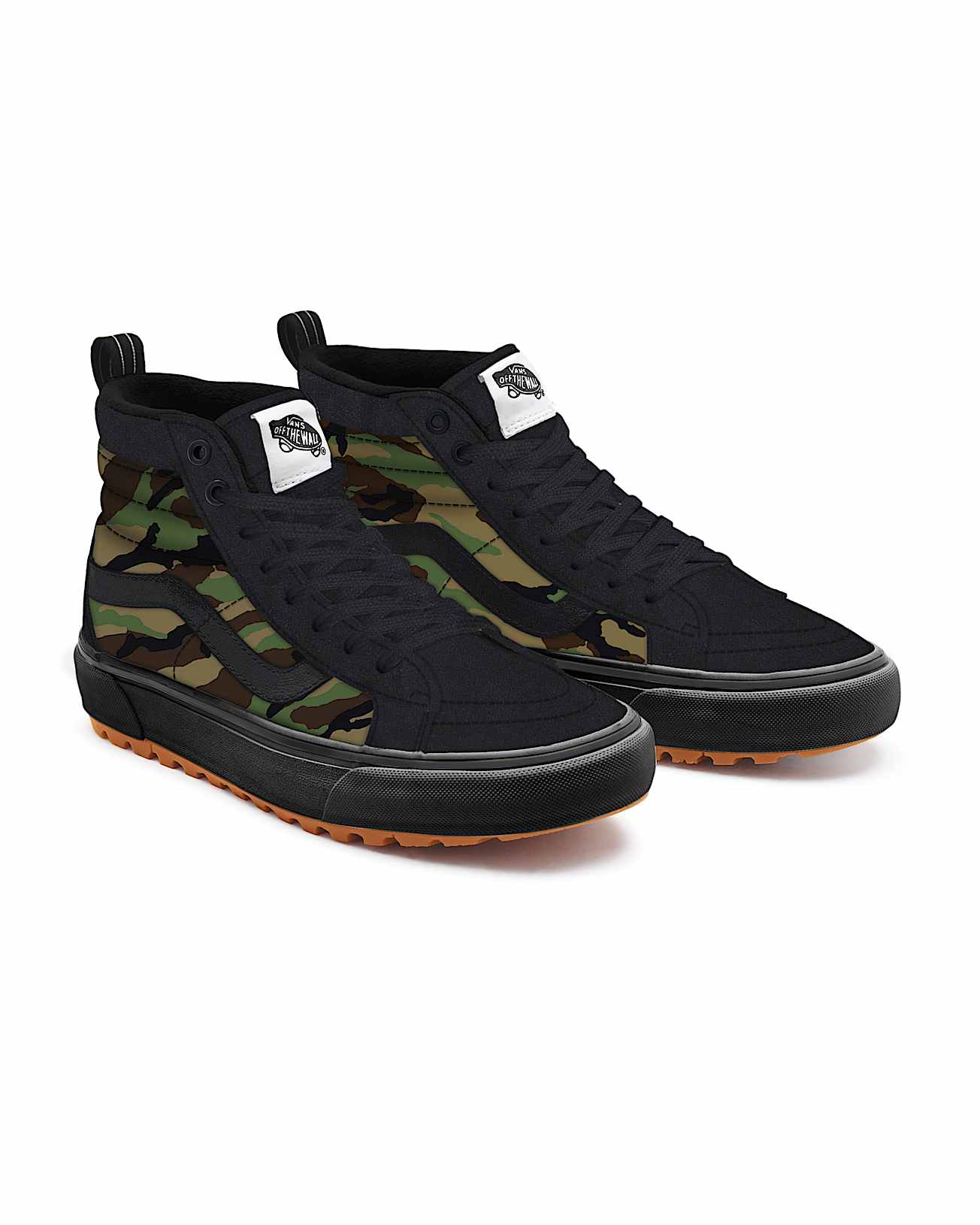 Personalisierbare Jungle Camo Sk8Hi MTE VANS GrnBraun HERO