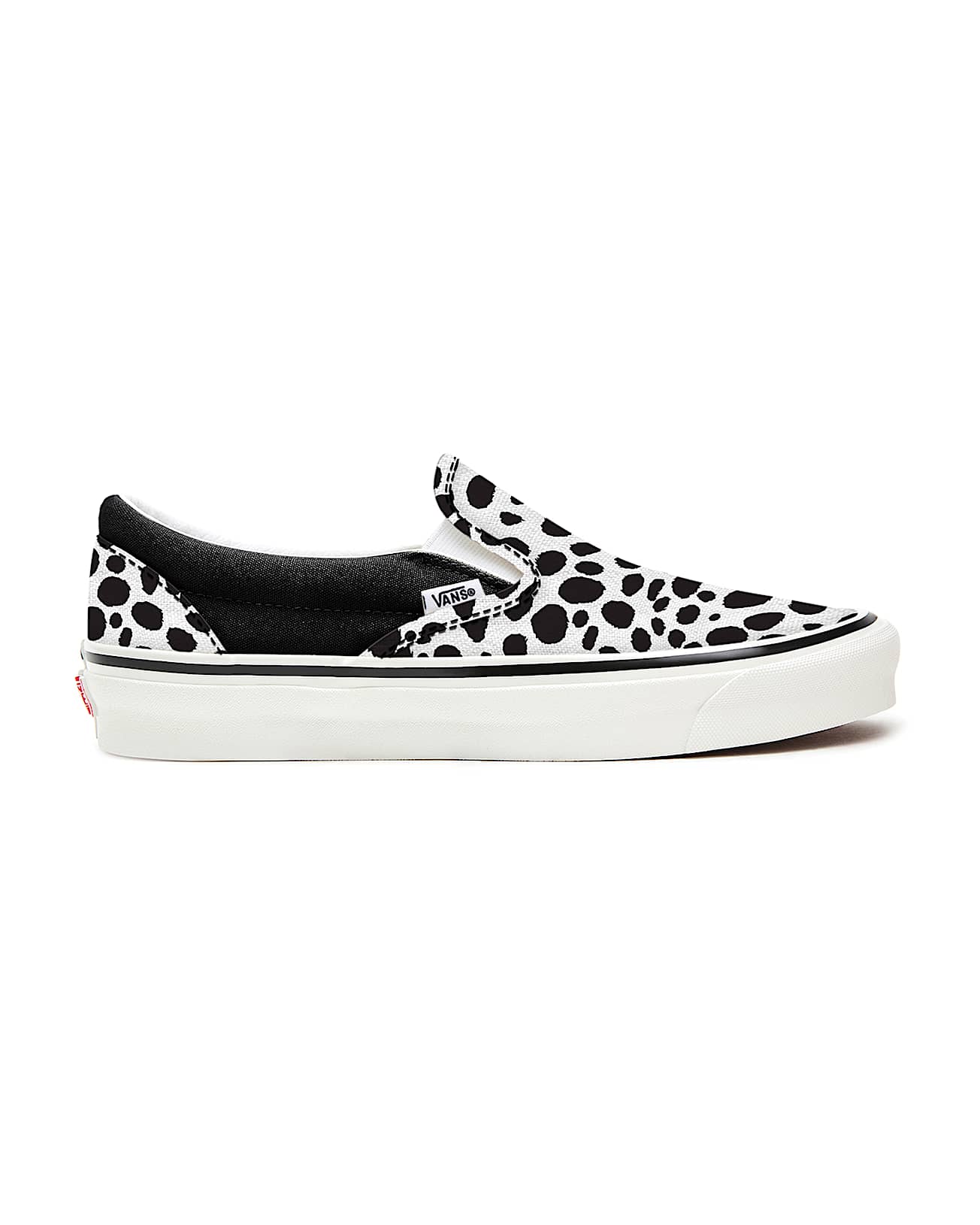 Personalisierbare Dalmatian SlipOn VANS SchwarzWei ALT1
