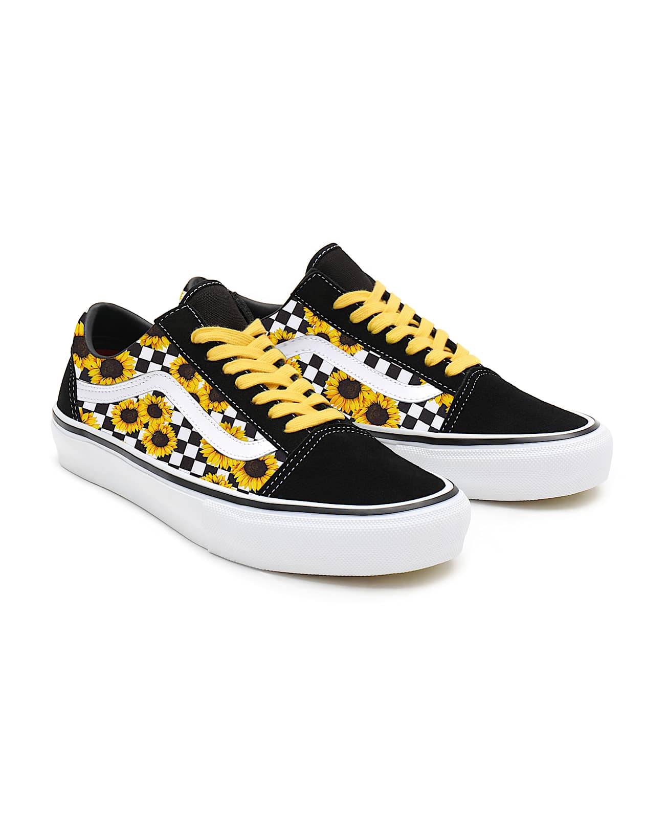 Personalisierbare Sunflowers Old Skool VANS Multicolour HERO