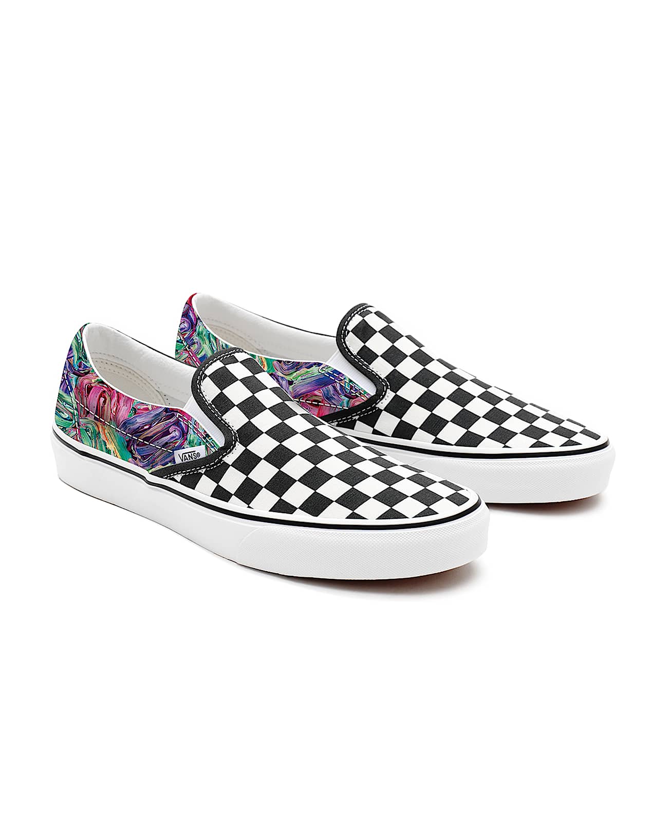 Personalisierbare Brush Strokes SlipOn VANS Multicolour HERO