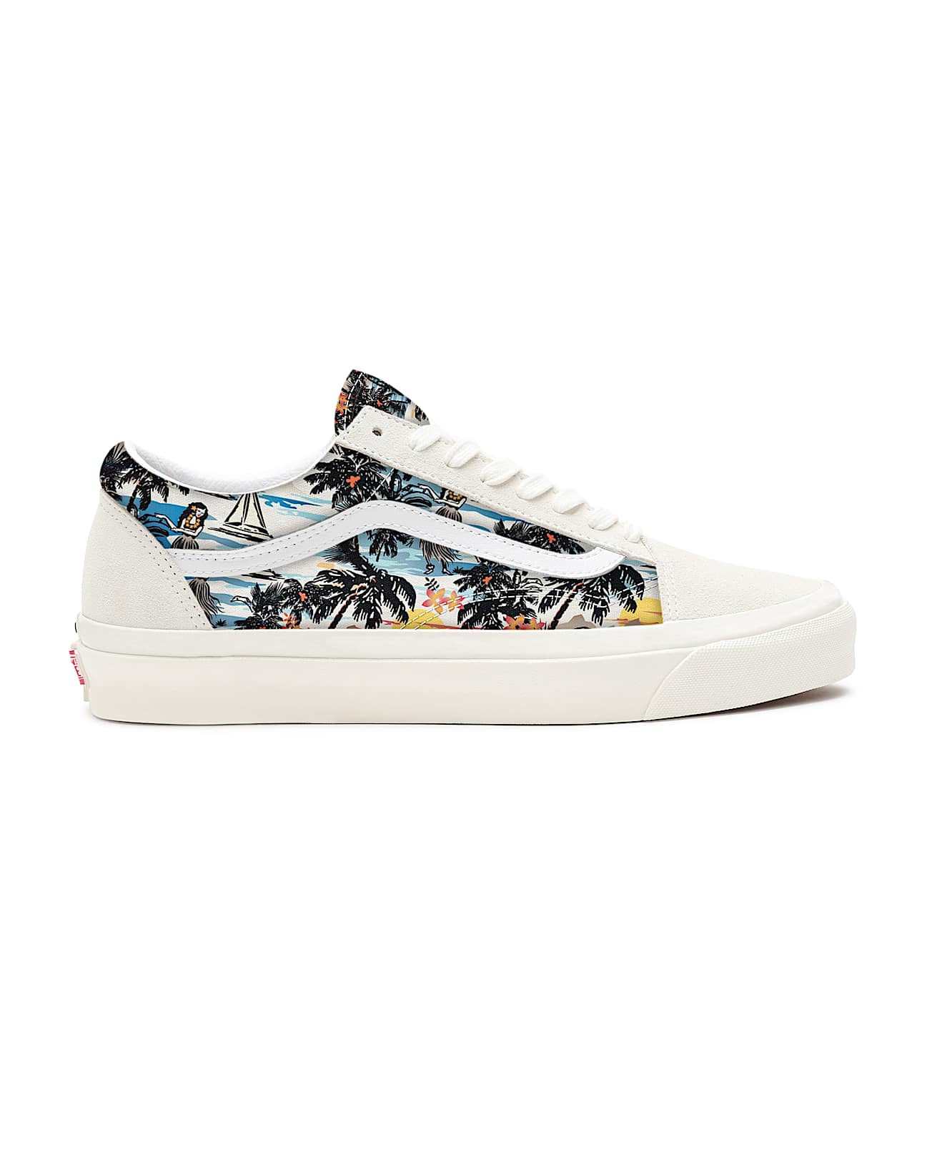 Personalisierbare Aloha Old Skool VANS Wei ALT1