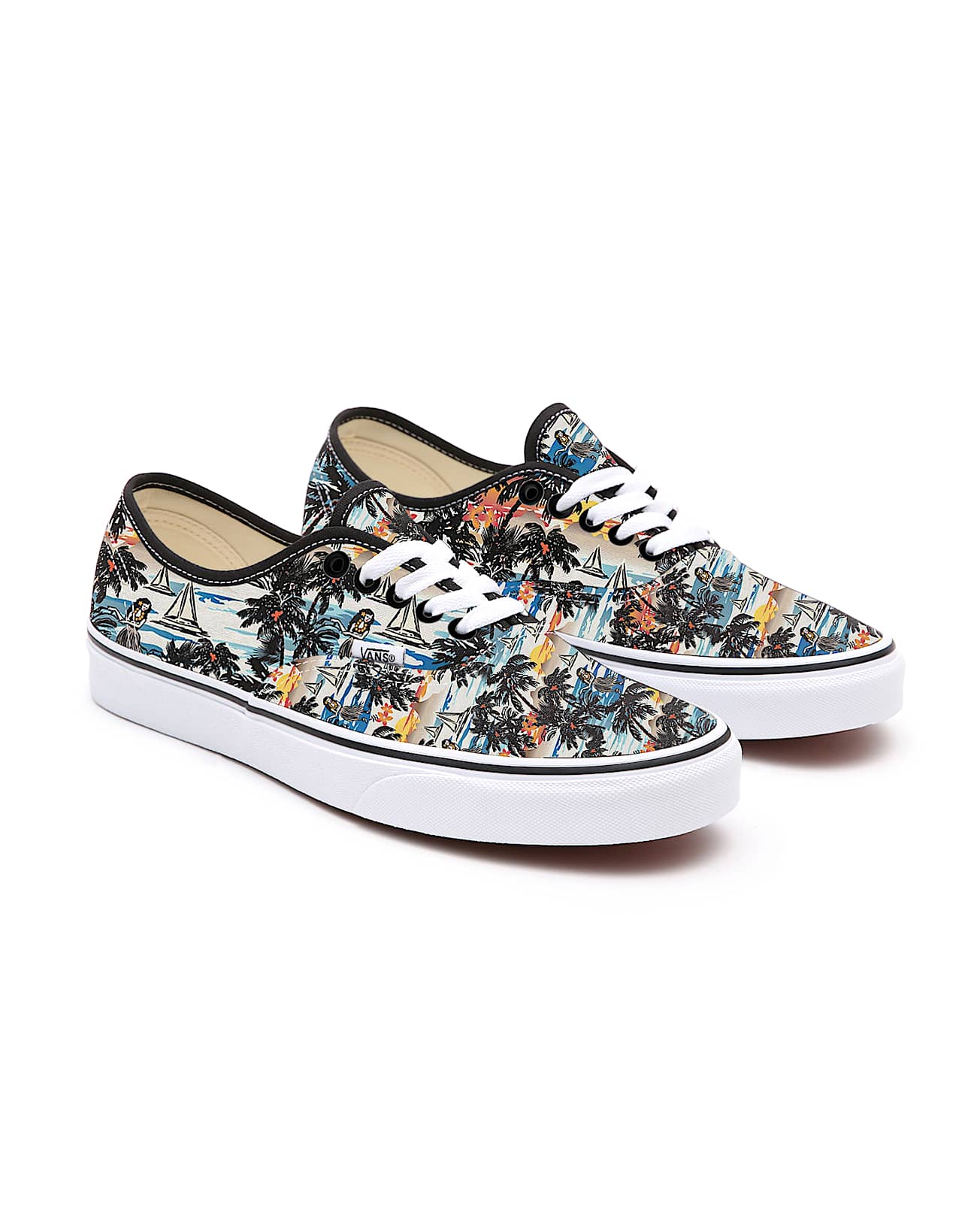Personalisierbare Aloha Authentic VANS Blau HERO