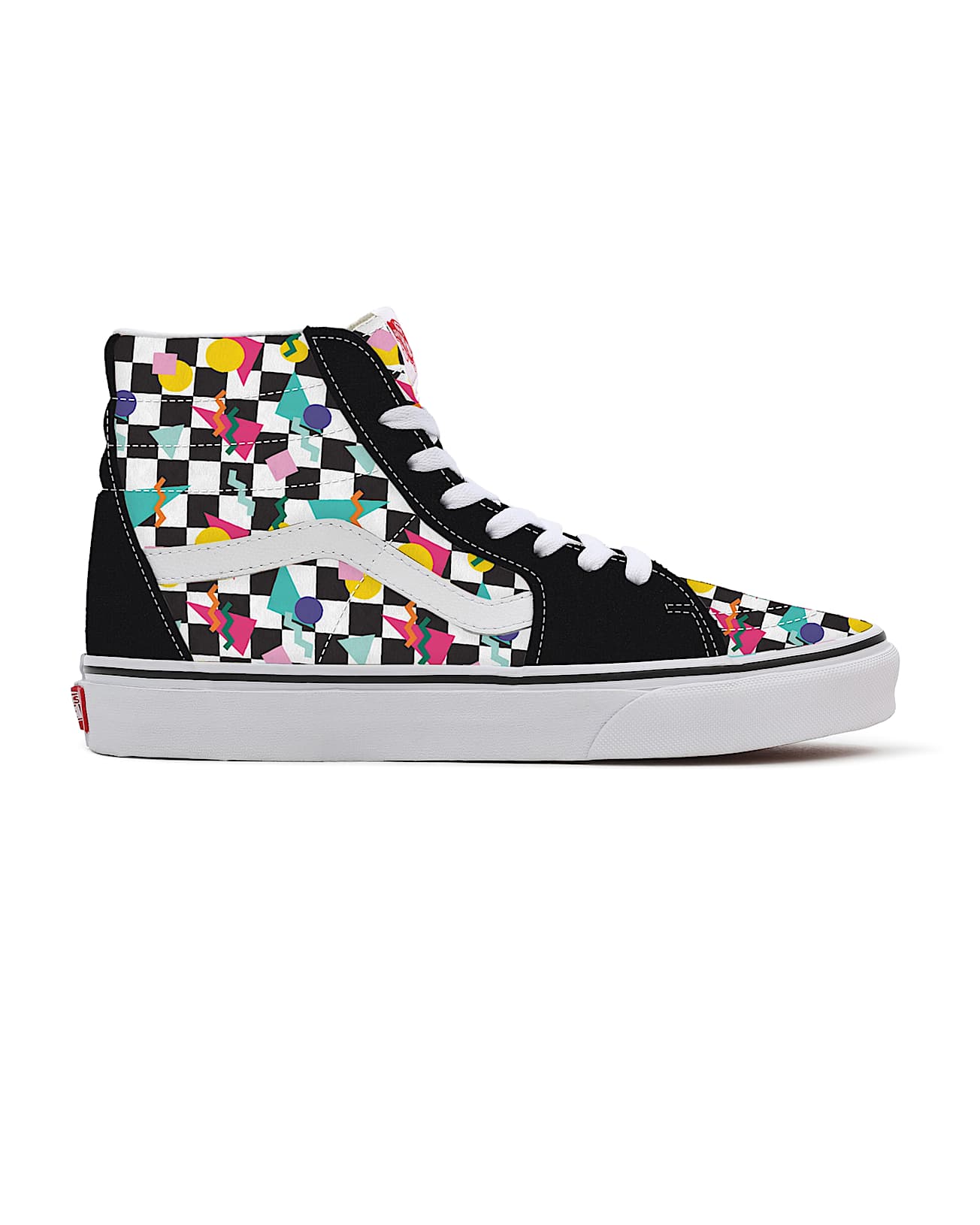 Personalisierbare Geometric Checkerboard Sk8Hi VANS Multicolour ALT1