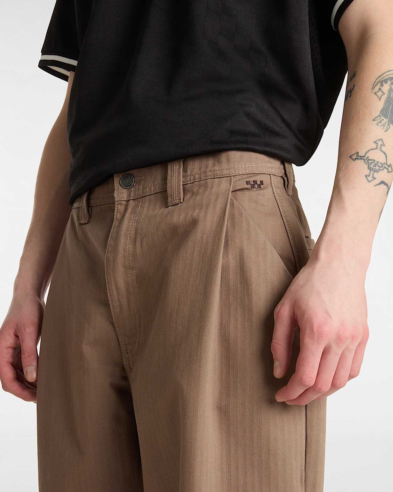 Pantalon pliss ample Skate VANS Marron ALT6