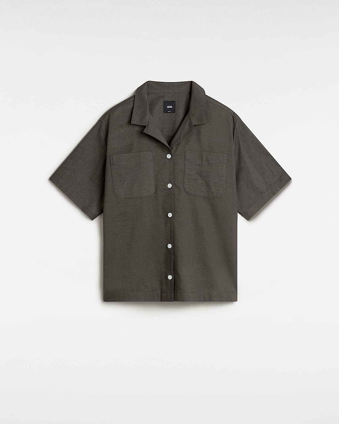Chemise Cassidy Camp VANS Gris HERO